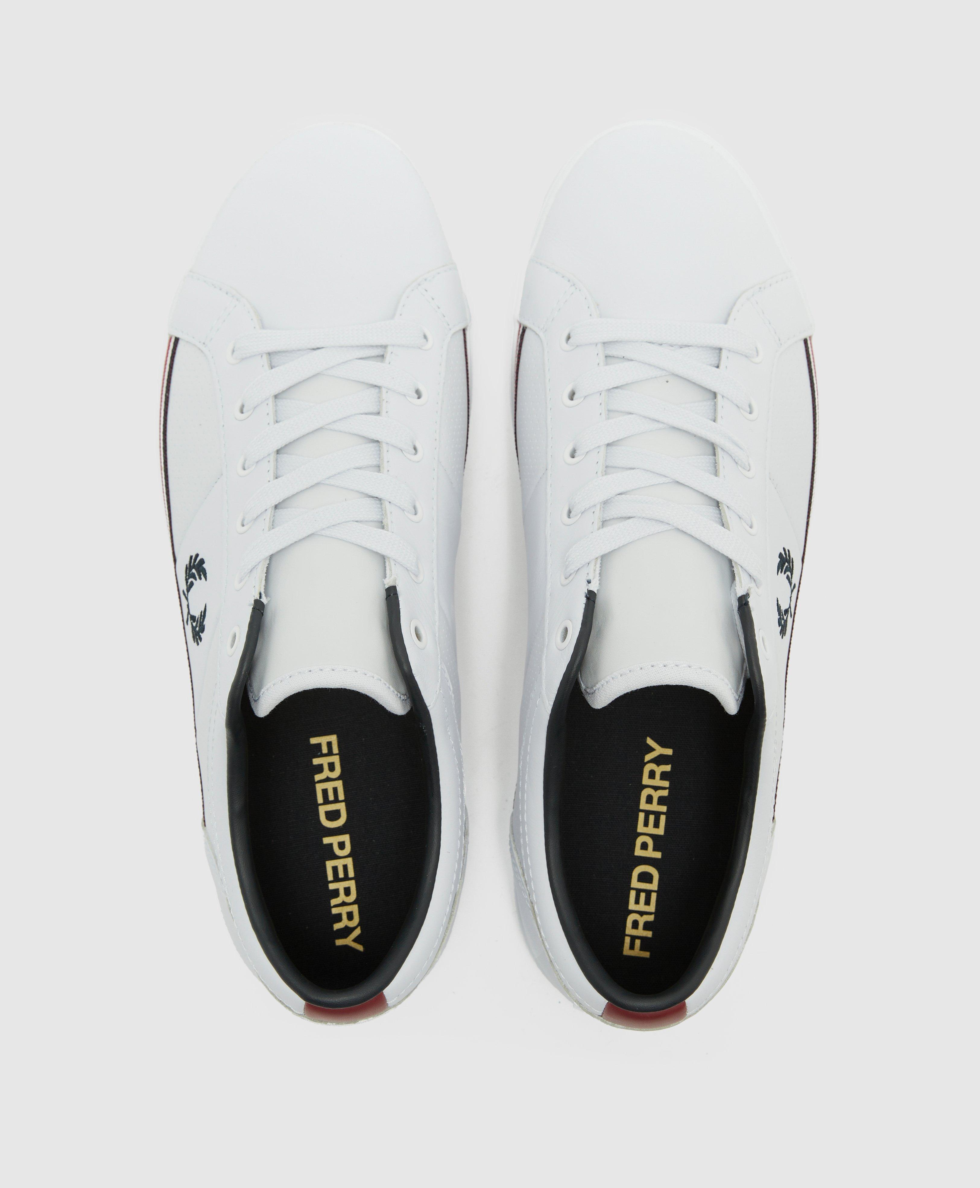 Fred Perry Leather Baseline Perforated 
