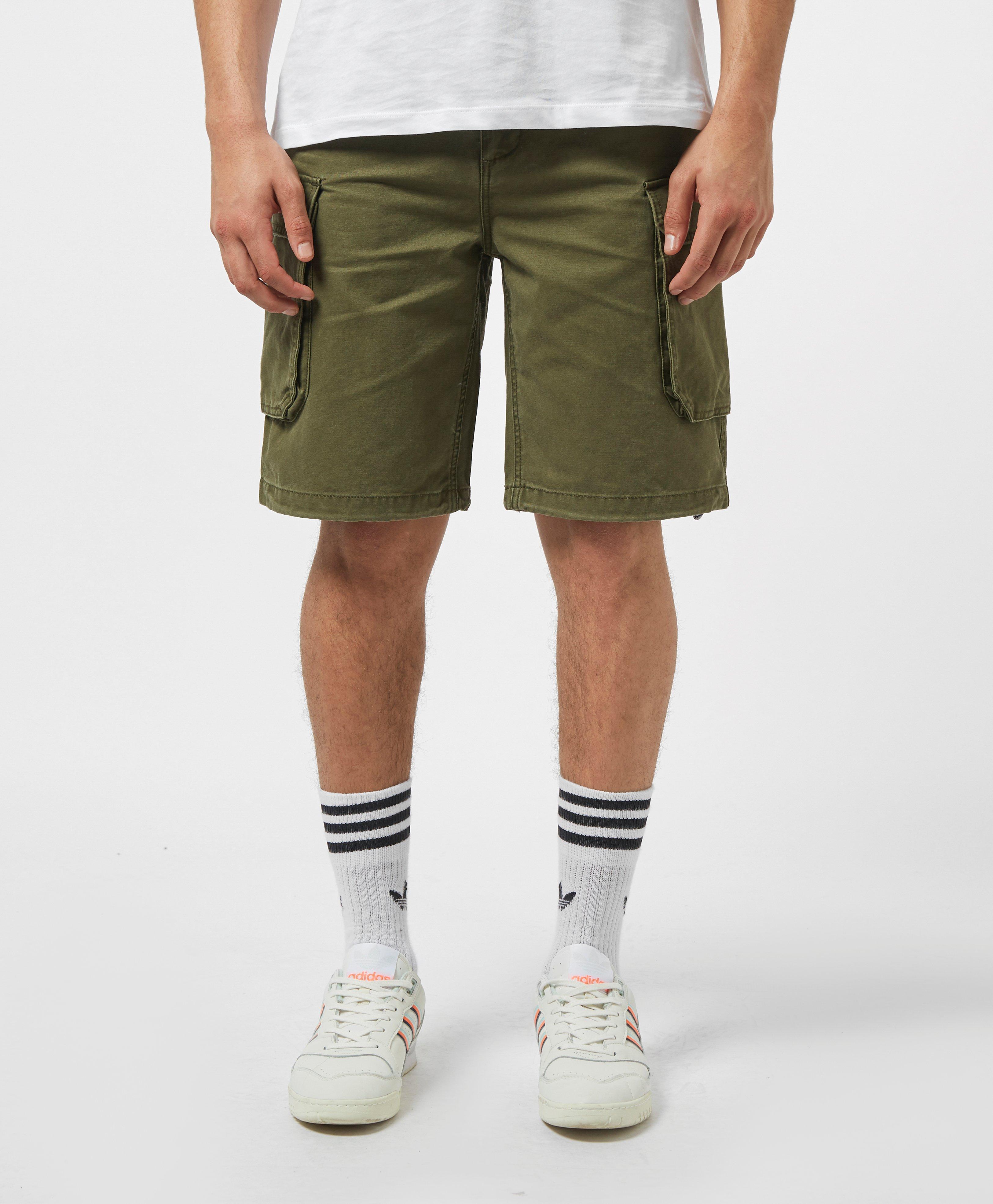 Tommy Hilfiger Denim Cargo Shorts in Green for Men | Lyst