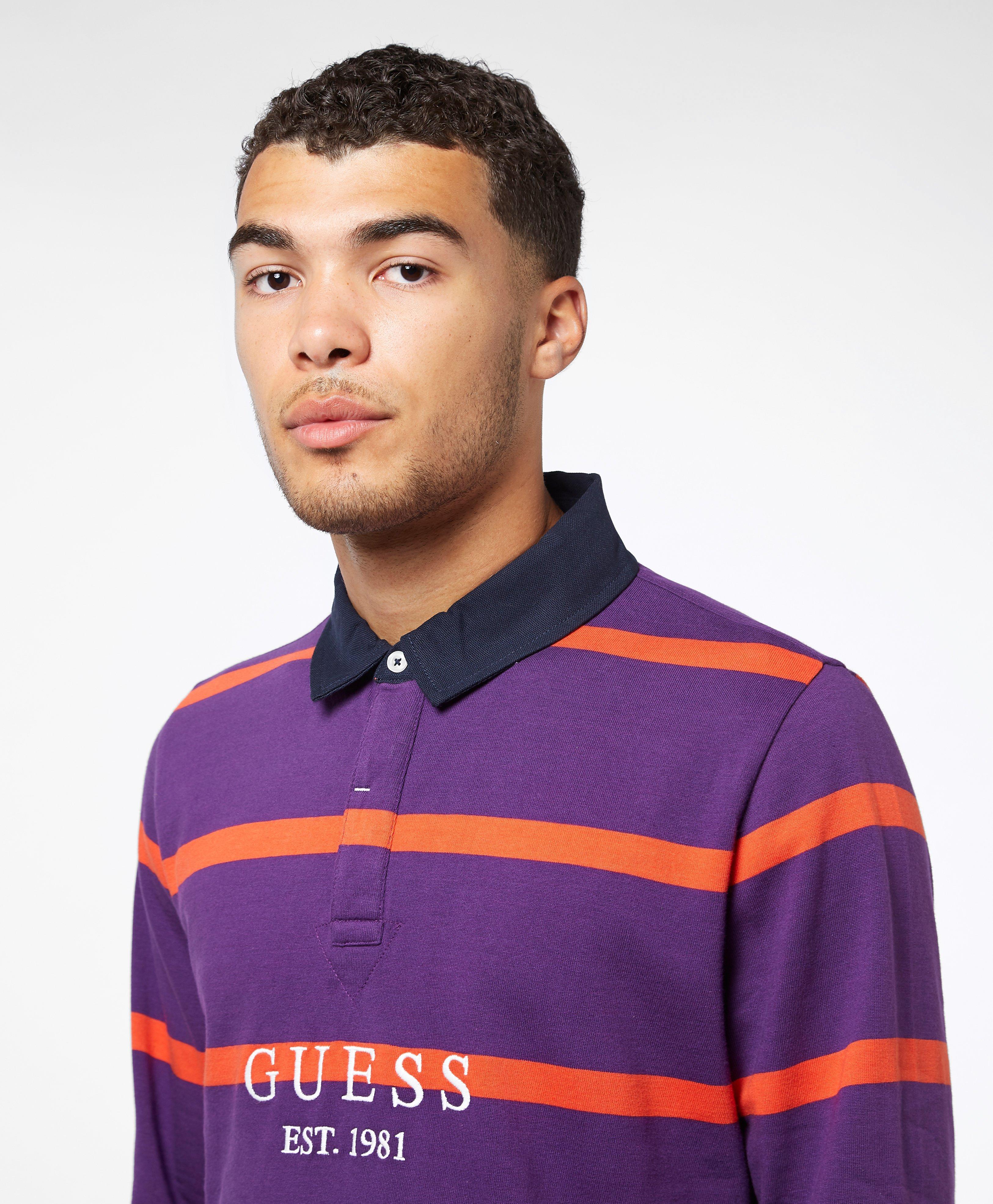 guess rugby shirt
