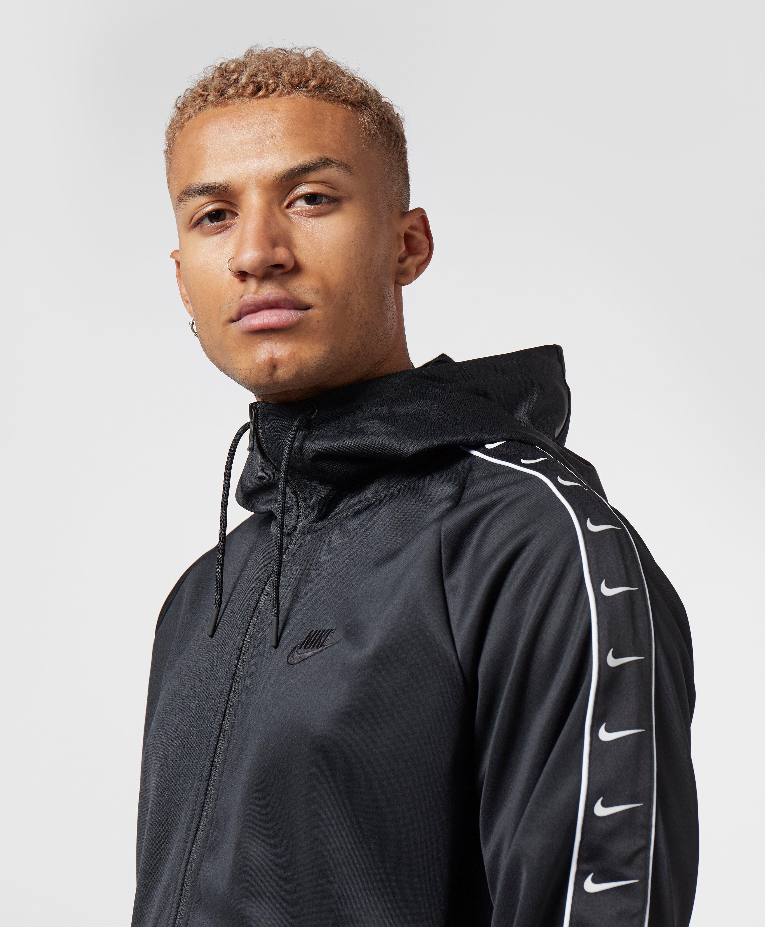 Nike Synthetic Tape Poly Full Zip Hoodie for Men | Lyst