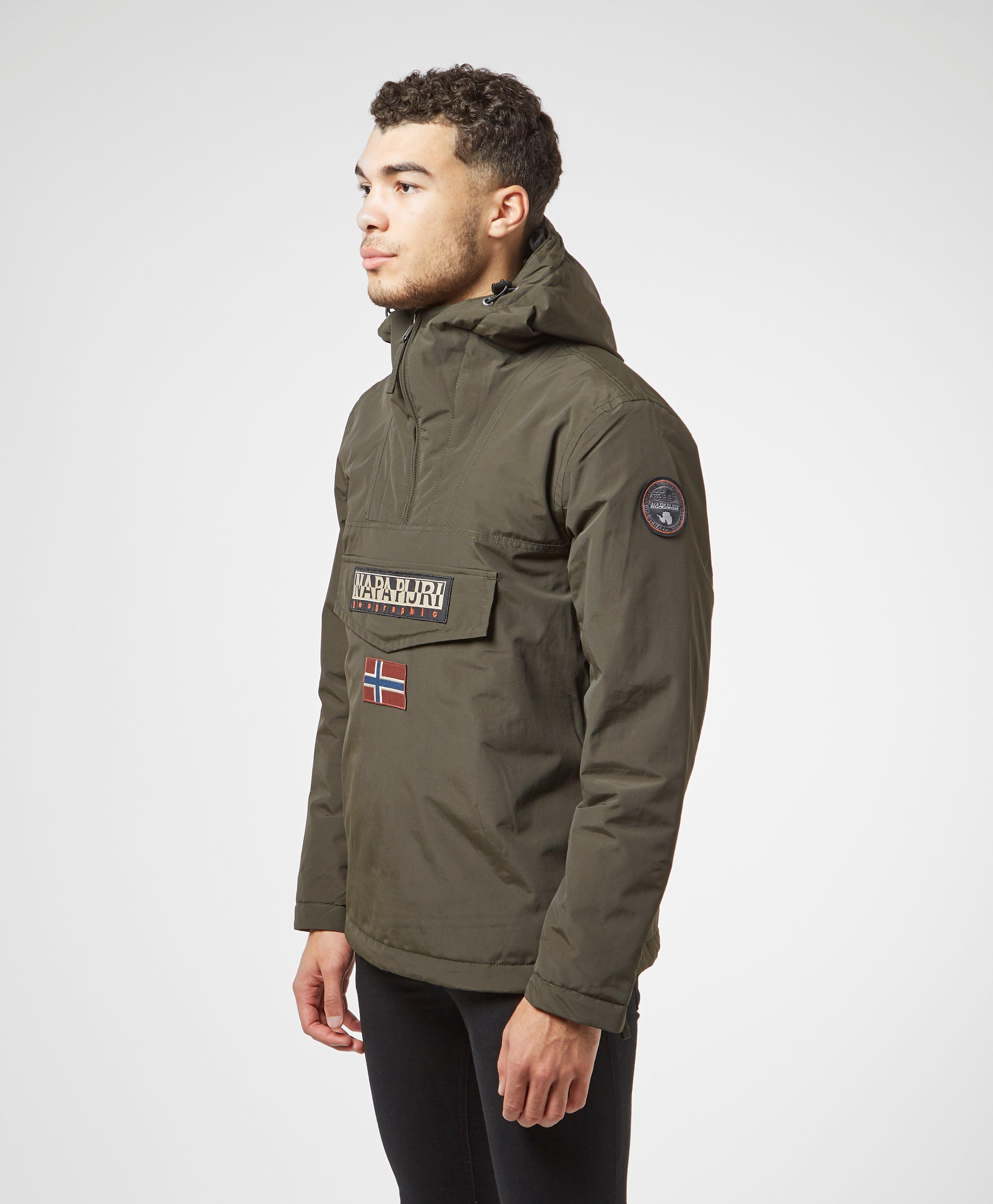 khaki napapijri jacket