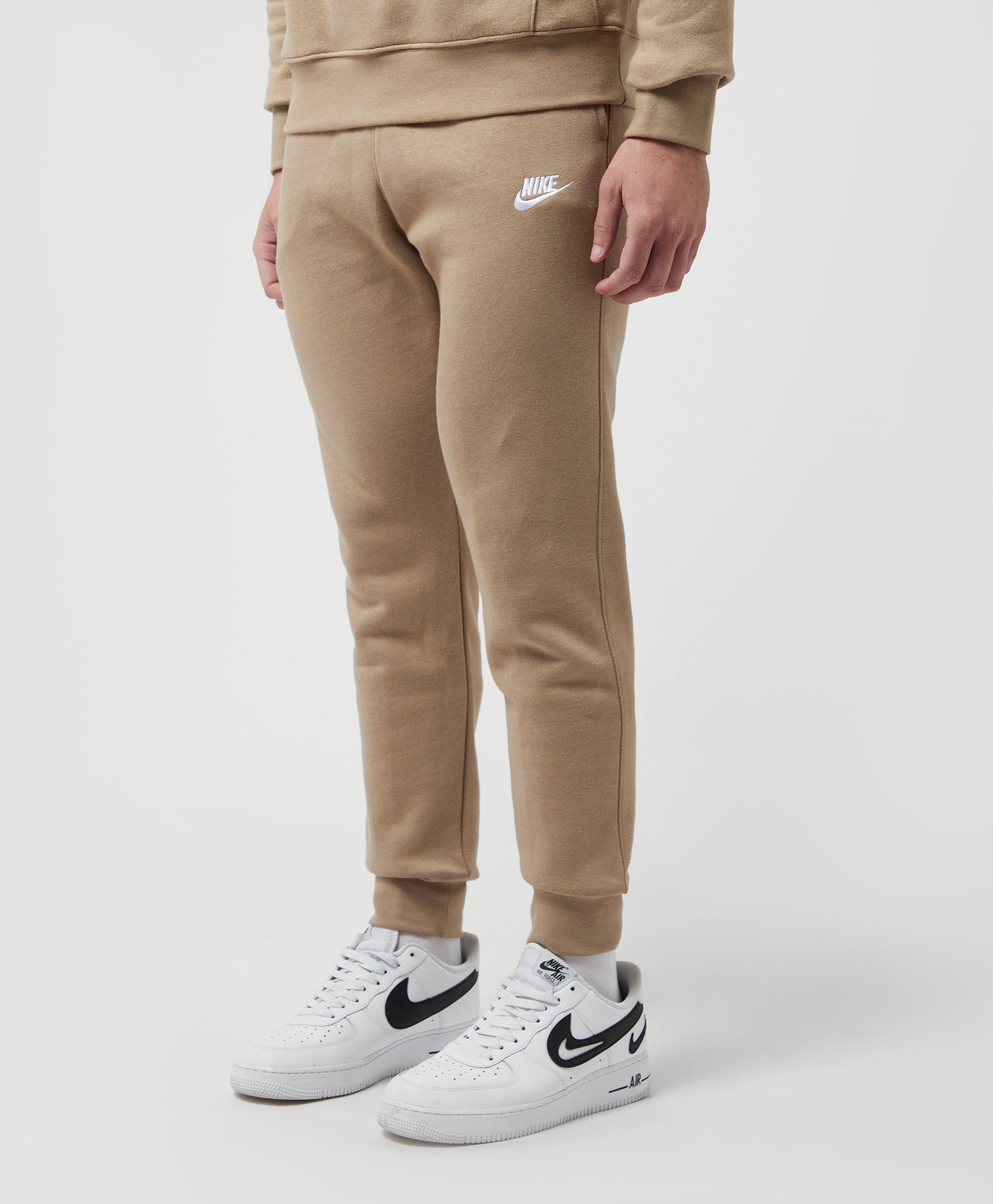 Nike Sportswear Club Fleece Pants in Natural for Men | Lyst