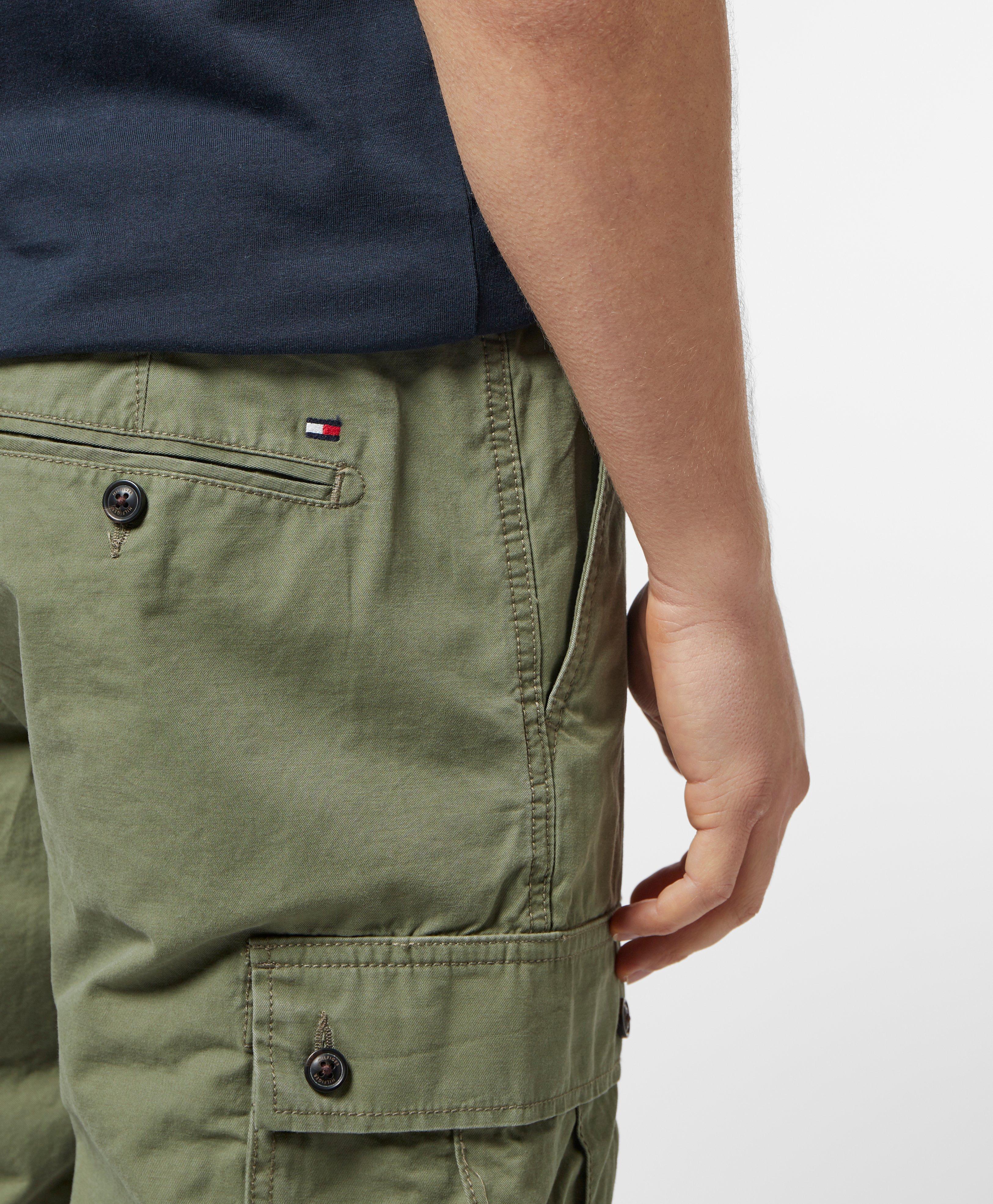 Tommy Hilfiger John Cargo Shorts in Green for Men Lyst