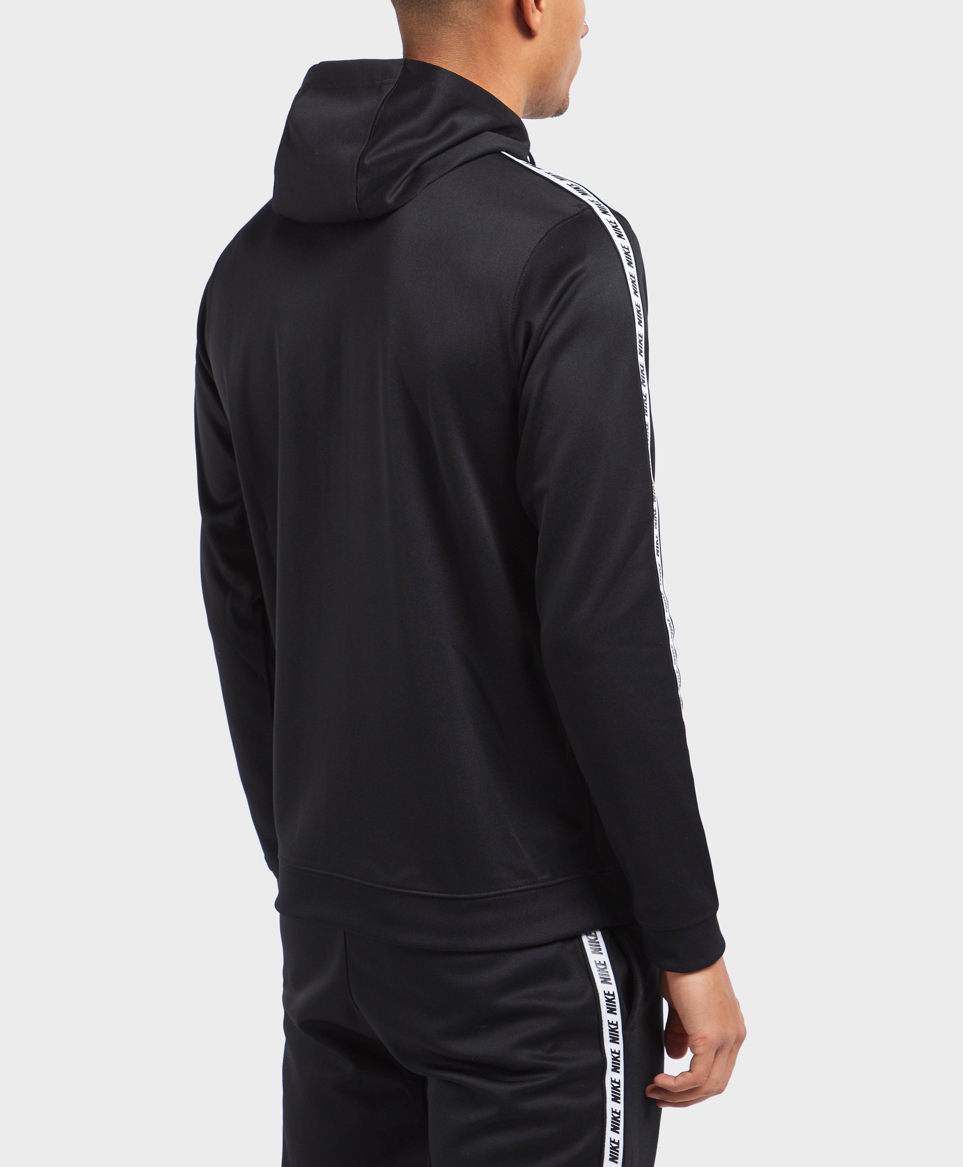 Nike Synthetic Gel Tape Full Zip Hoodie in Black for Men - Lyst
