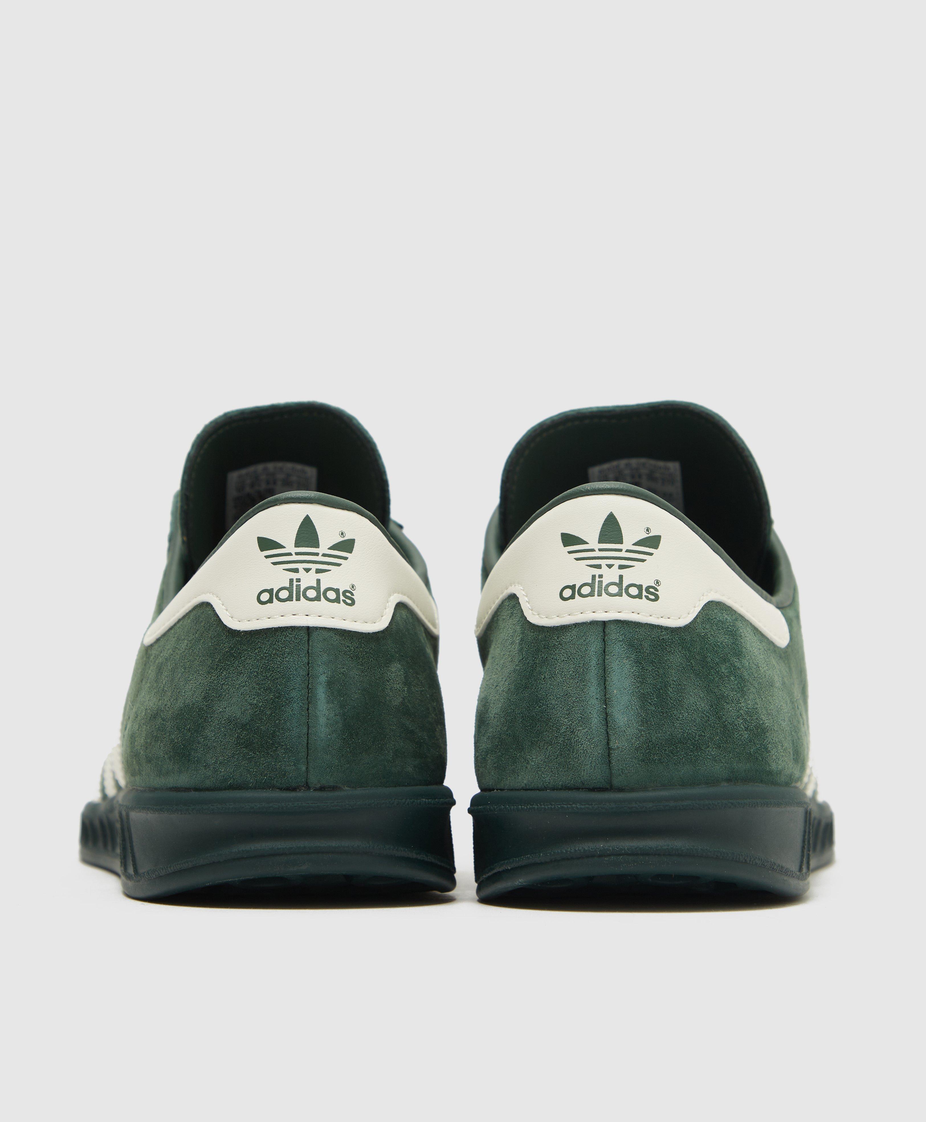 adidas Originals Hamburg Trainers in Green for Men | Lyst