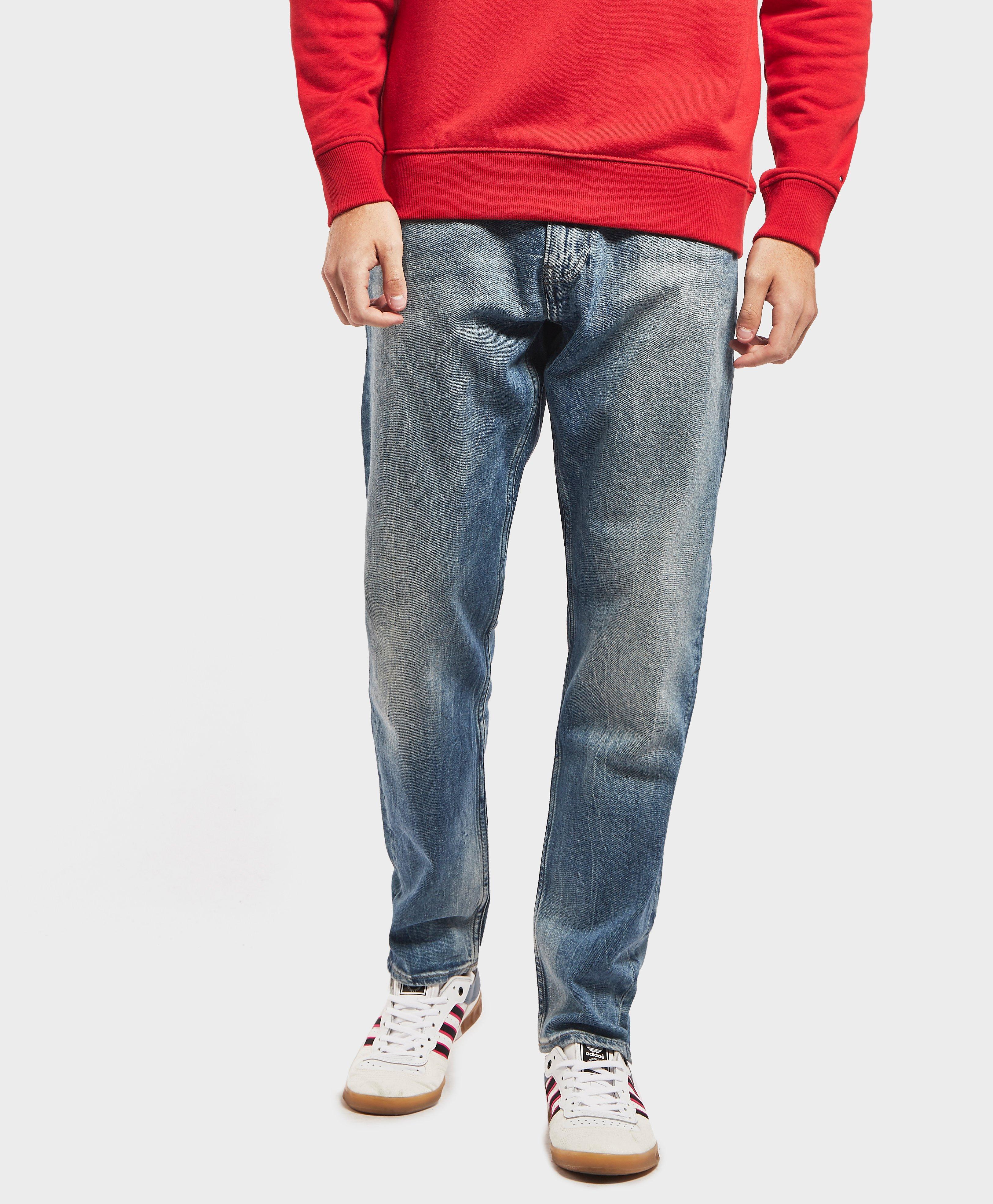 custom tapered jeans