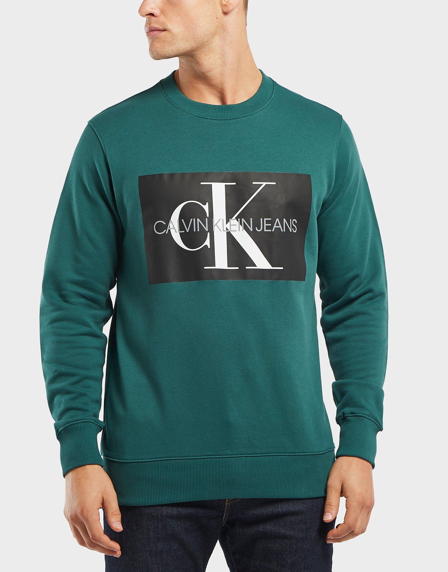 Calvin Klein Box Logo Sweatshirt Online, SAVE 50%.