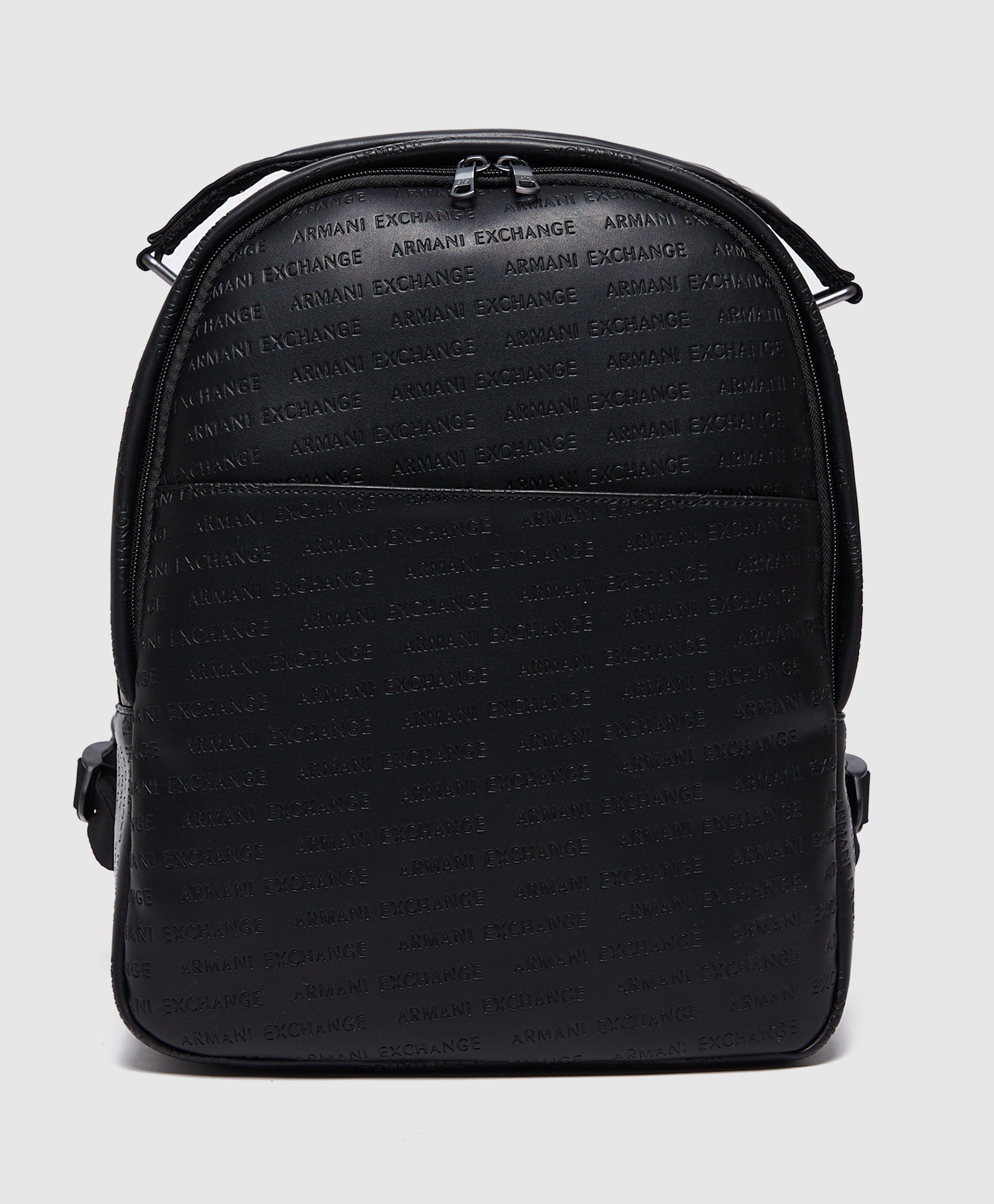 armani exchange bag black
