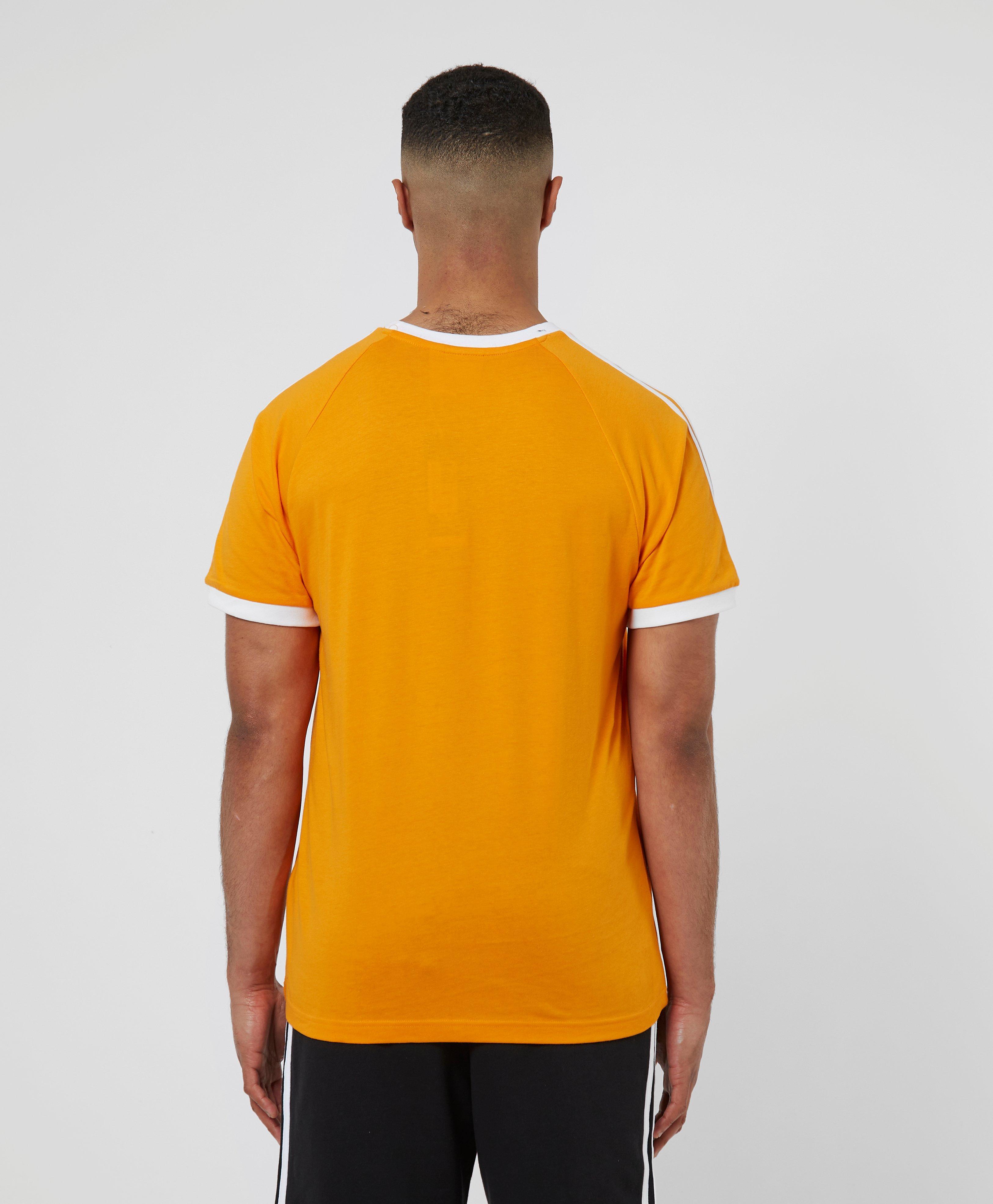 adidas Originals Cotton 3-stripes California T-shirt in Orange for Men |  Lyst Canada
