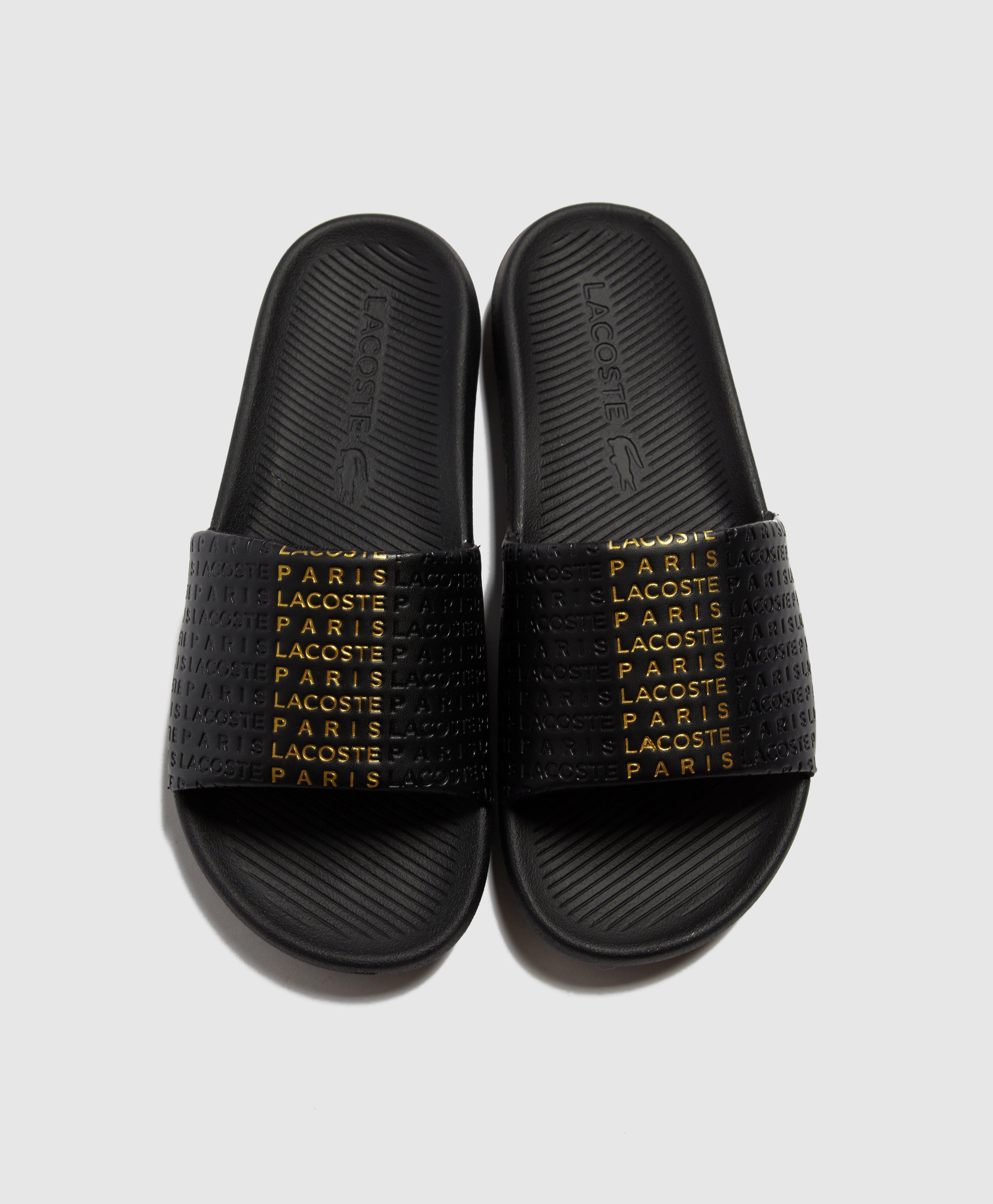 lacoste paris slides