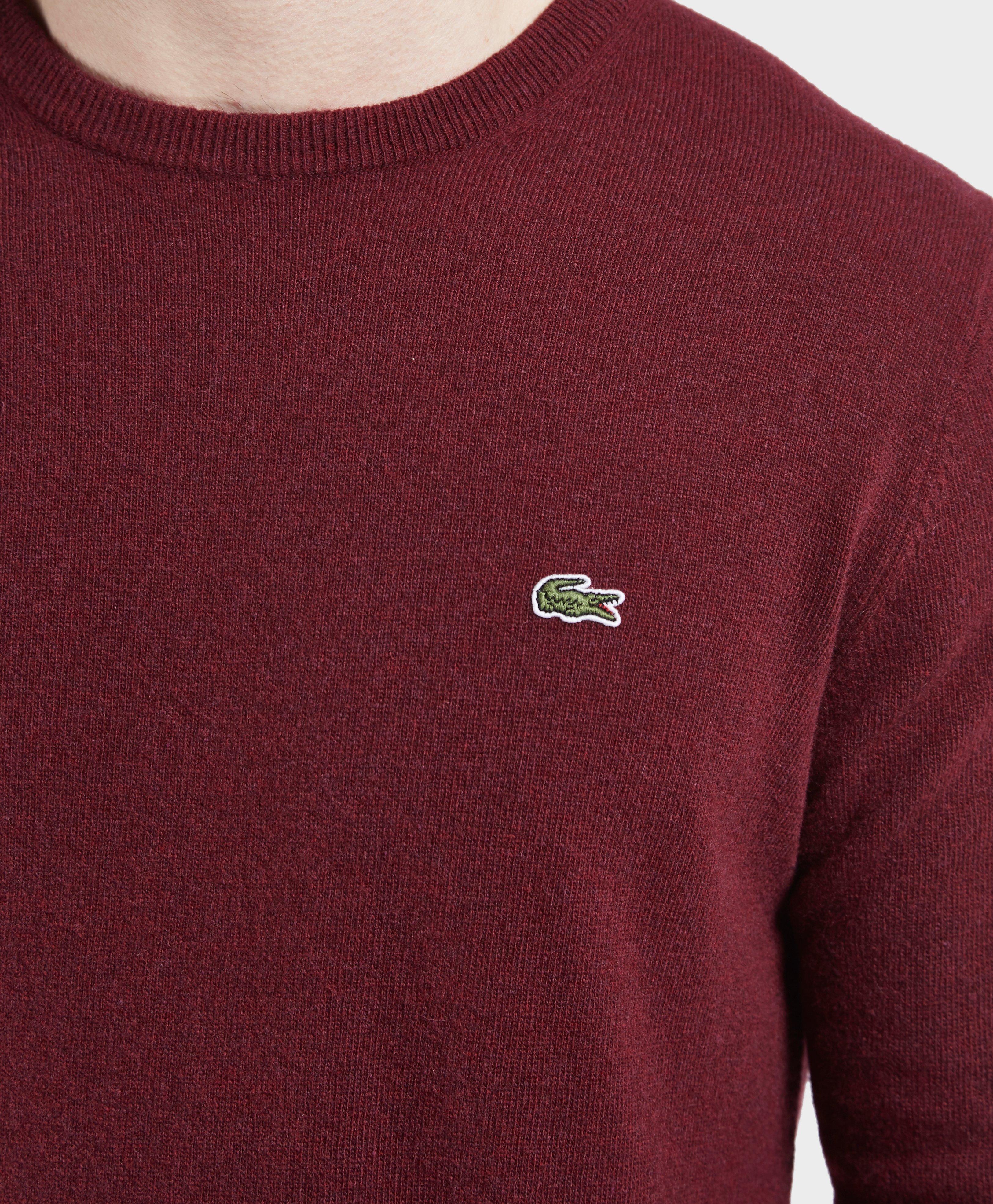 Burgundy Lacoste Jumper Deals, 55% OFF 