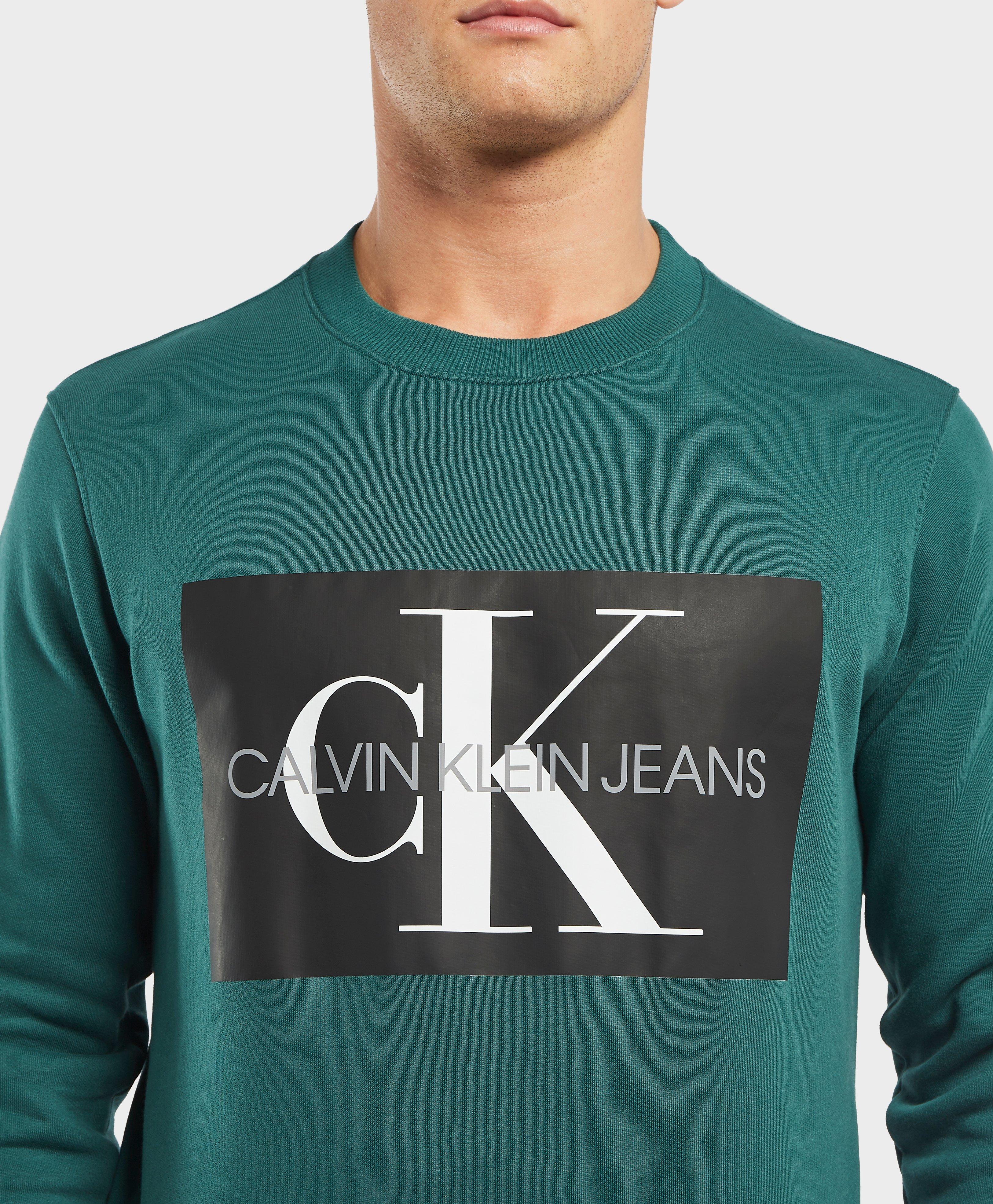 Calvin Klein Monogram Box Logo Sweatshirt Shop, 59% OFF | www.soaksrugby.com