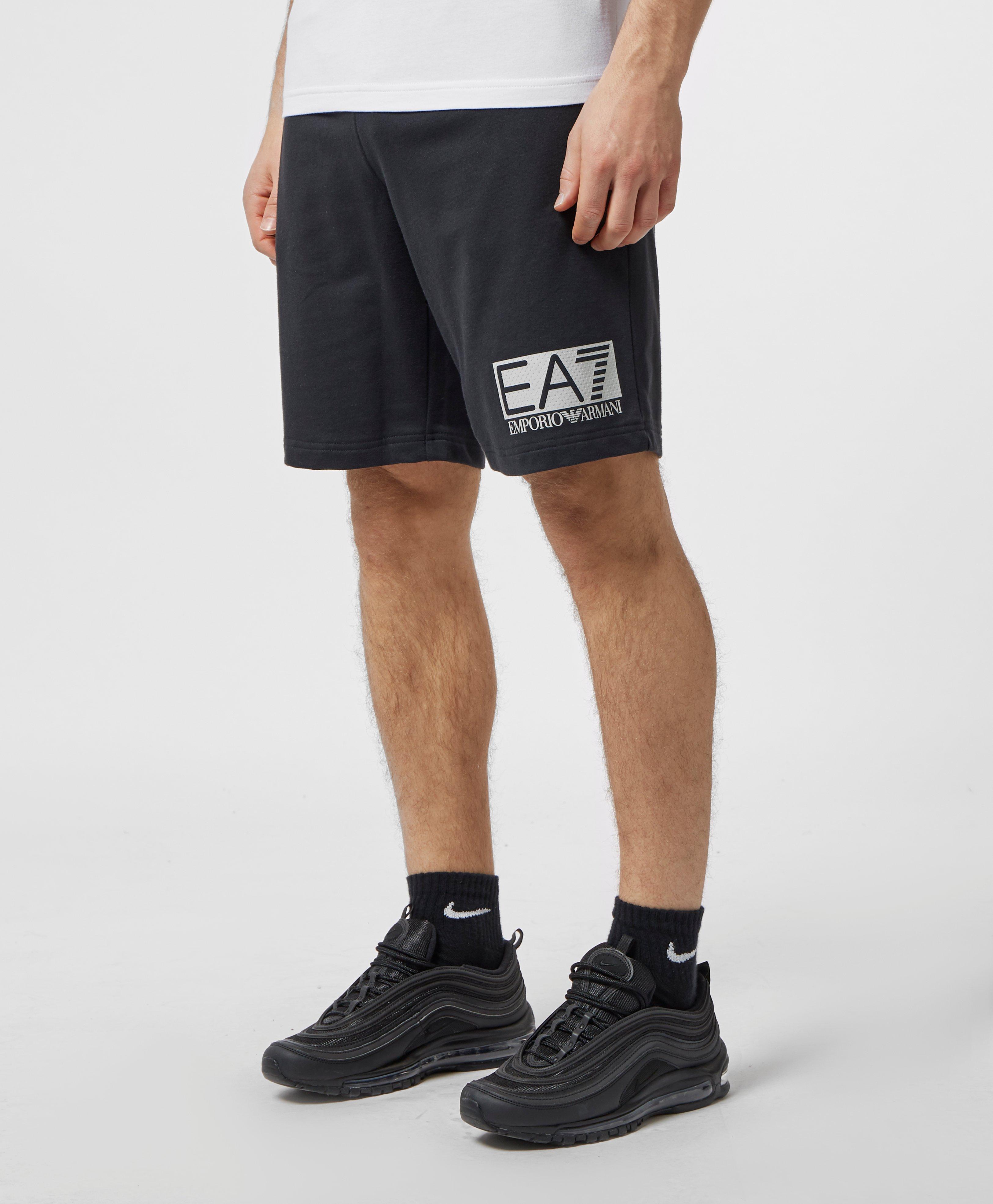 ea7 fleece shorts