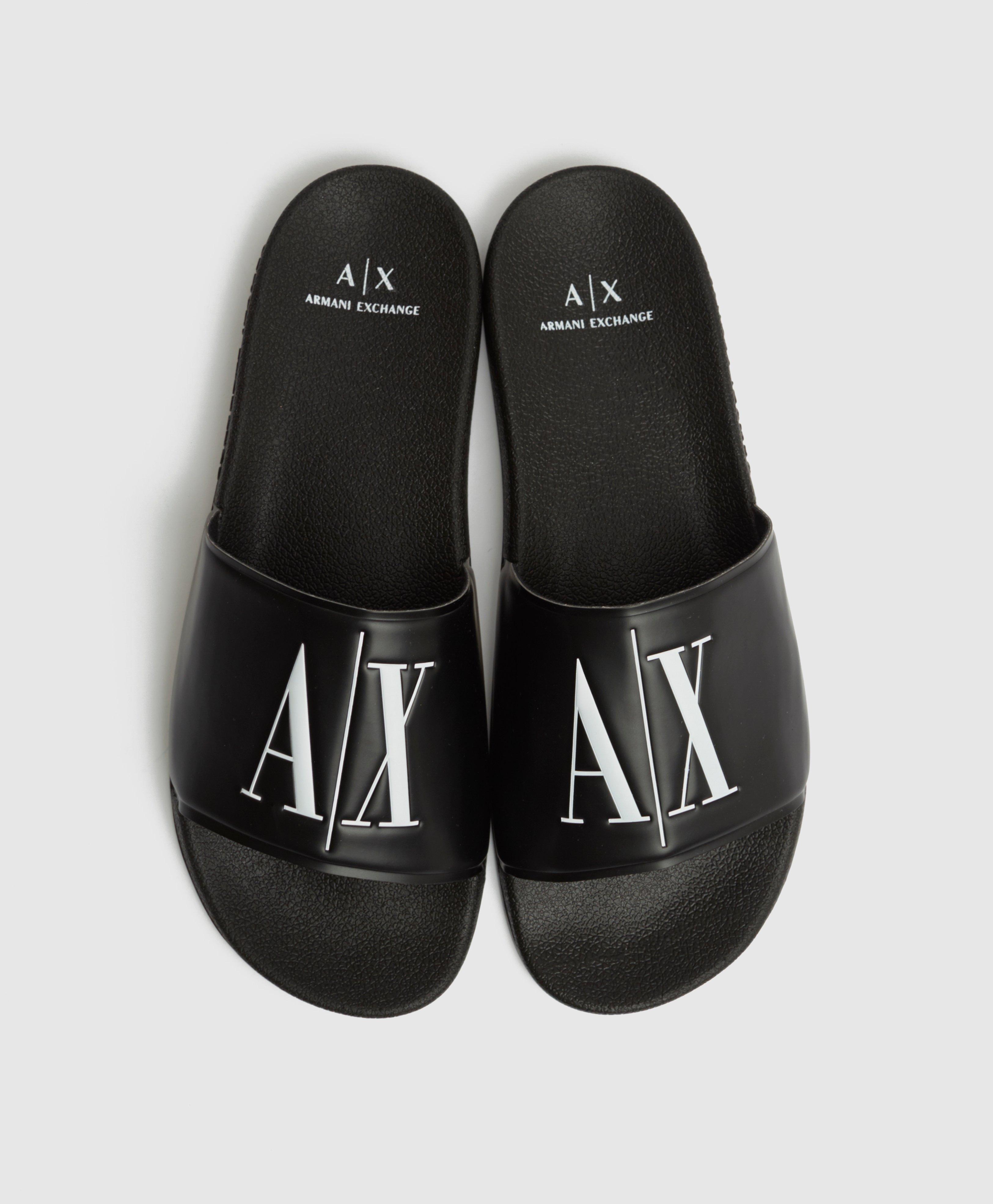 armani exchange slides mens