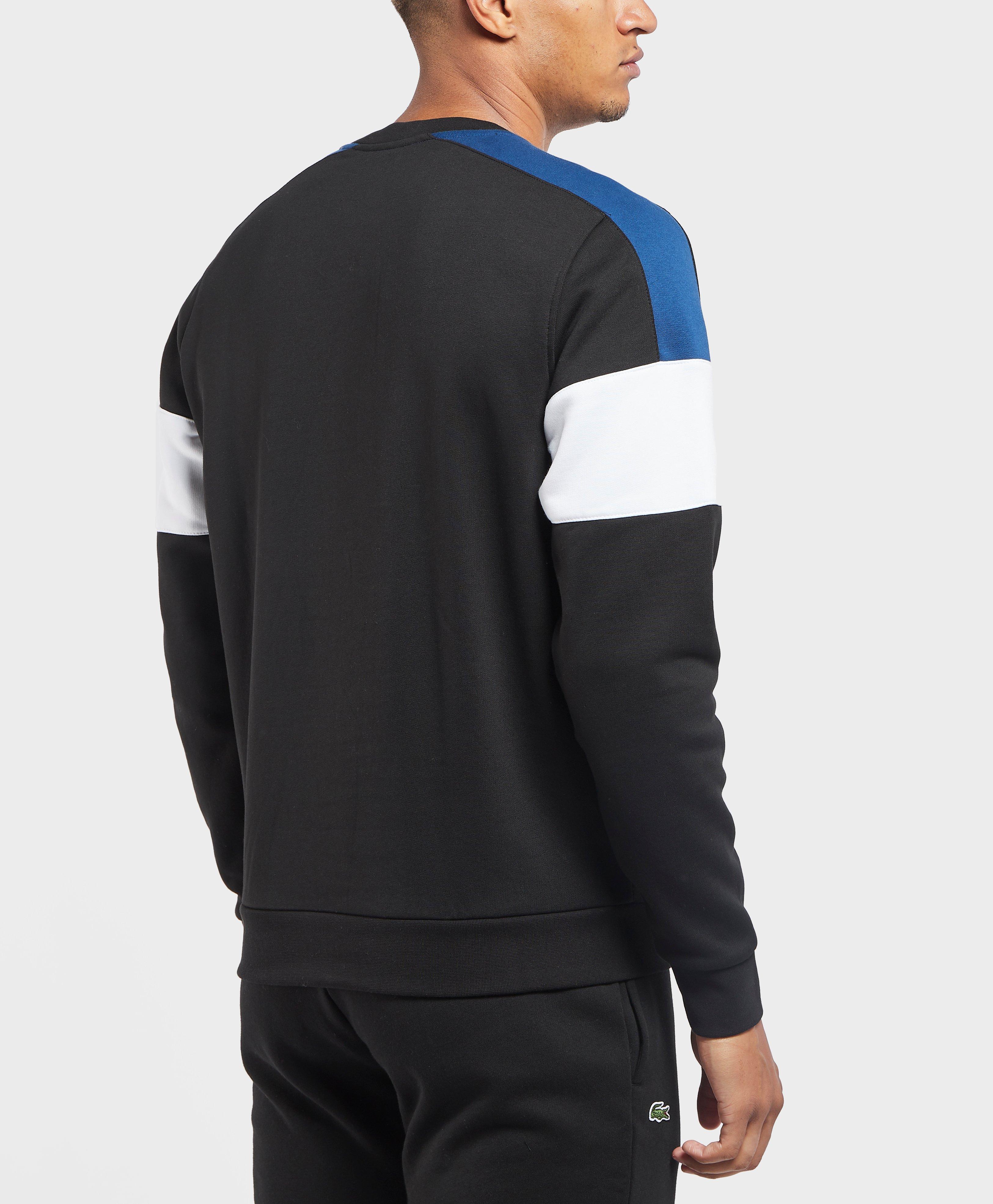 lacoste block sweatshirt