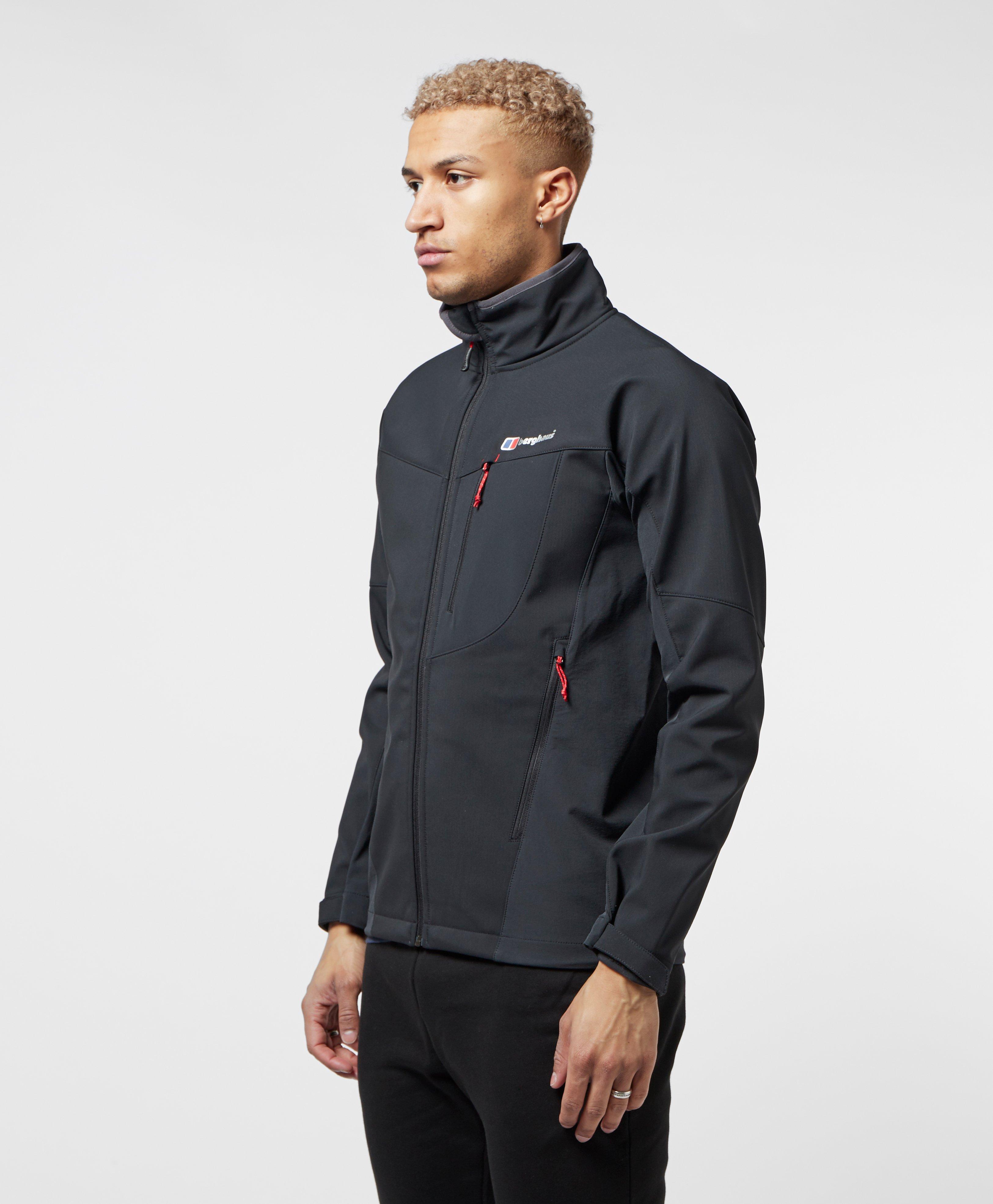 berghaus soft shell jacket with hood