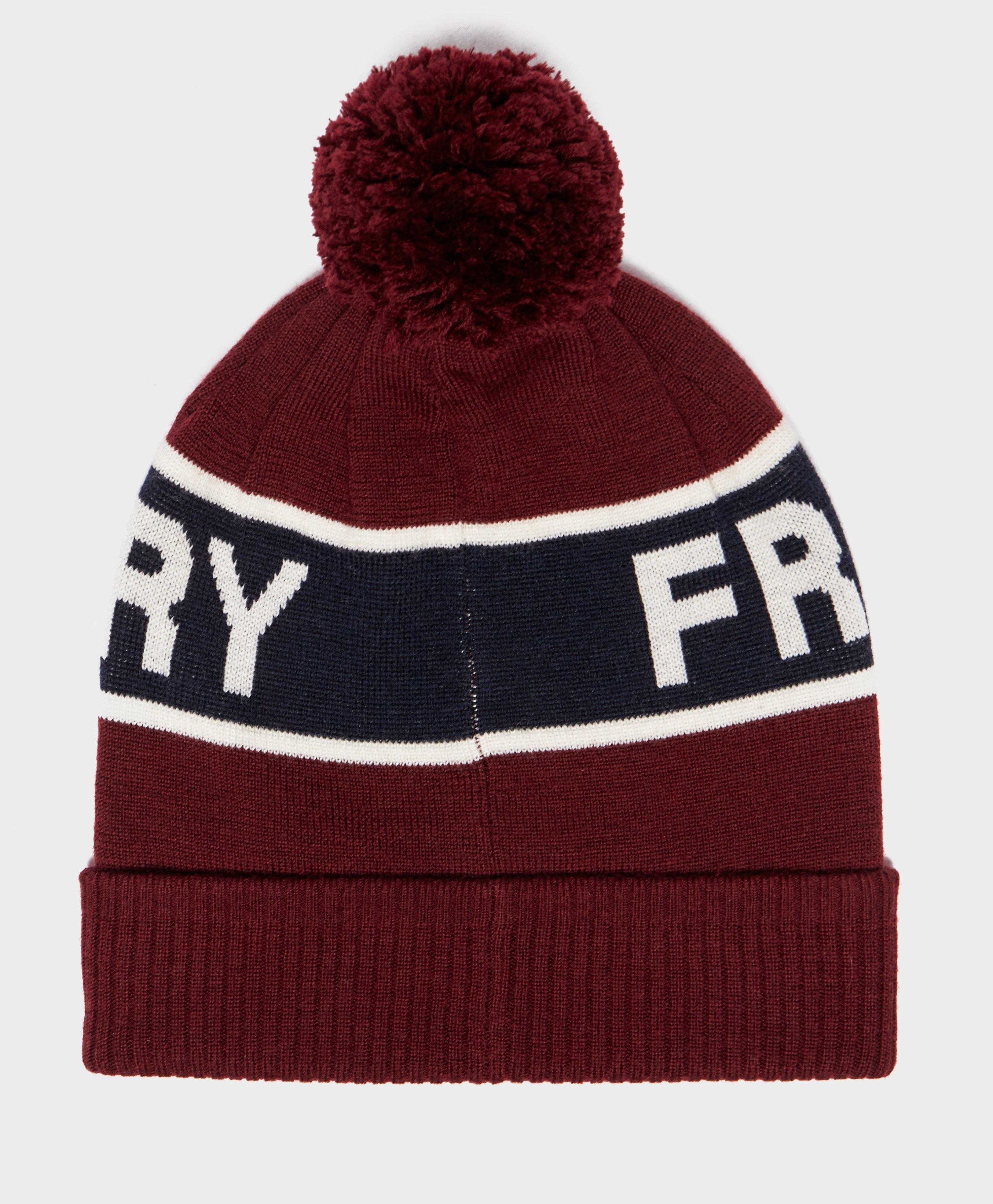 fred perry bobble hat