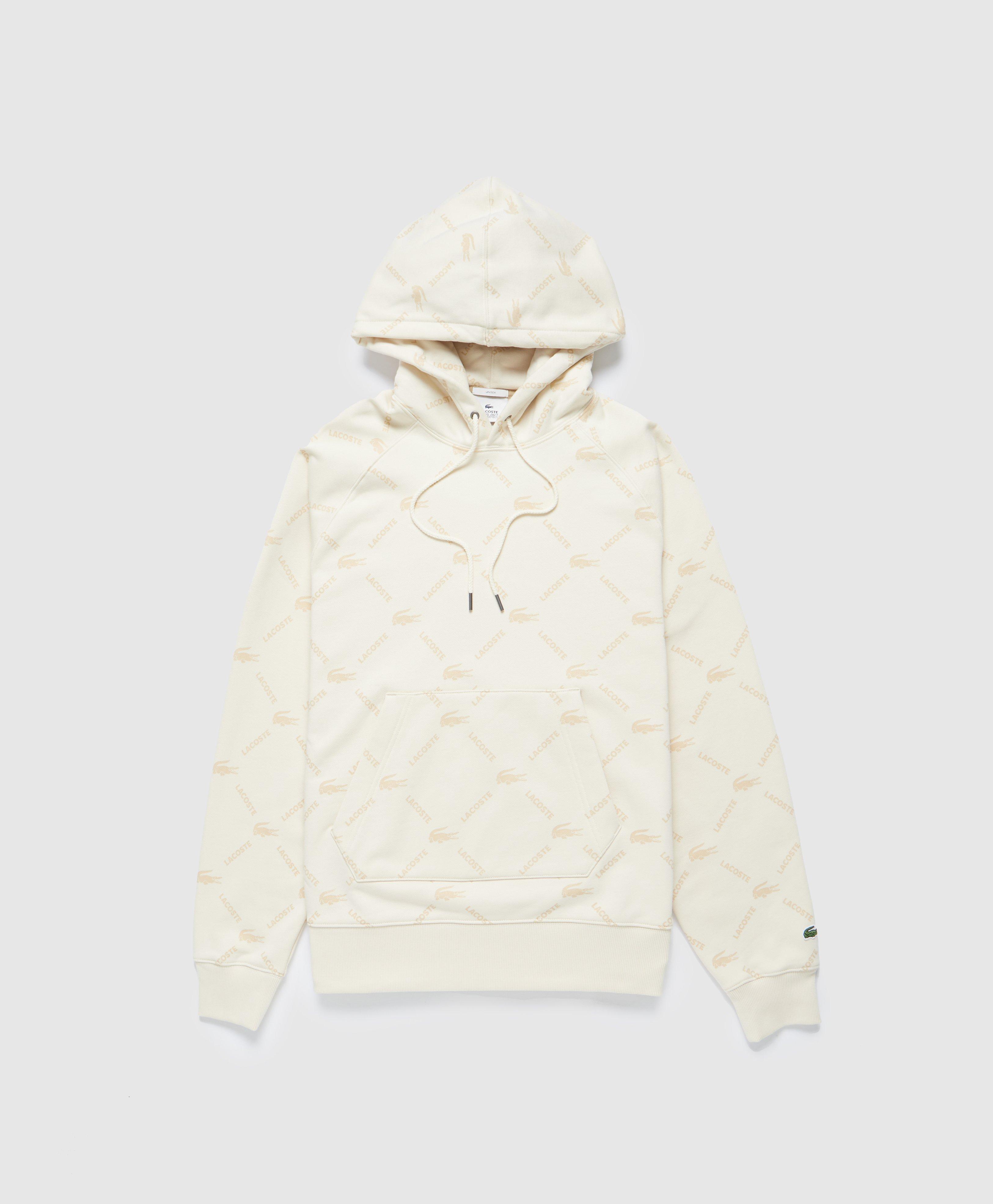 lacoste brown hoodie