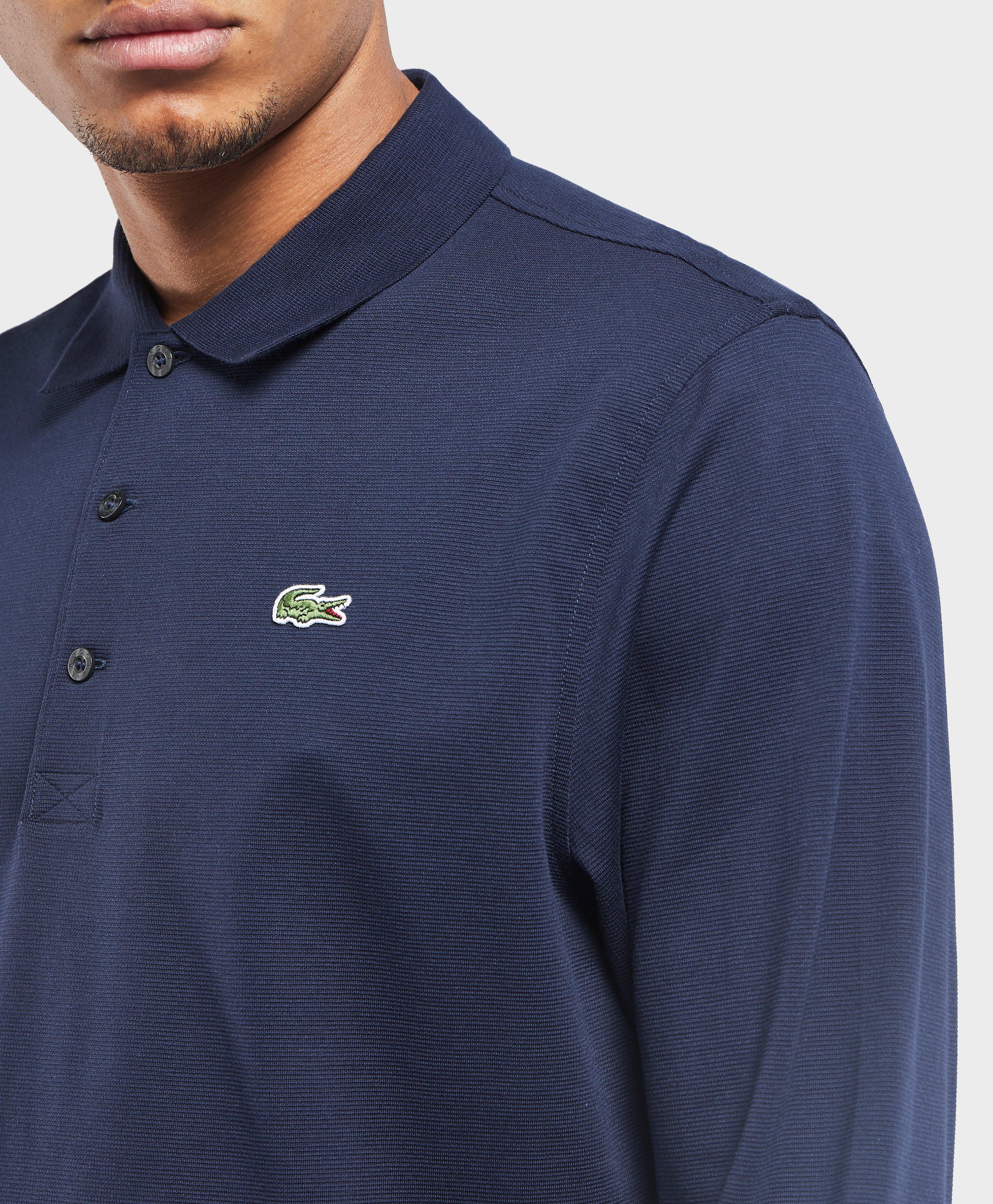 Lacoste Leather Alligator Long Sleeve 