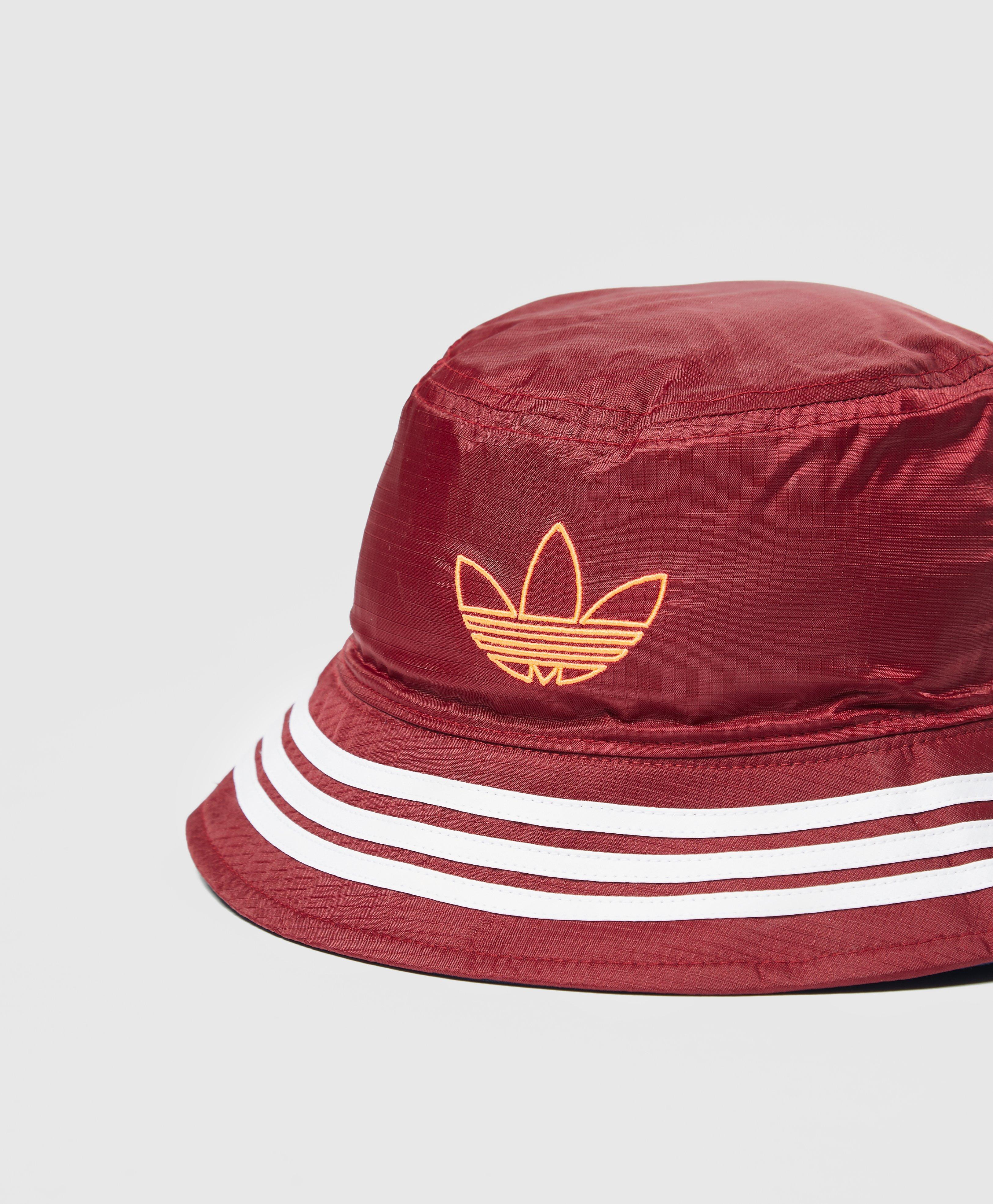 adidas Cotton Sprt Bucket Hat in Red for Men - Lyst
