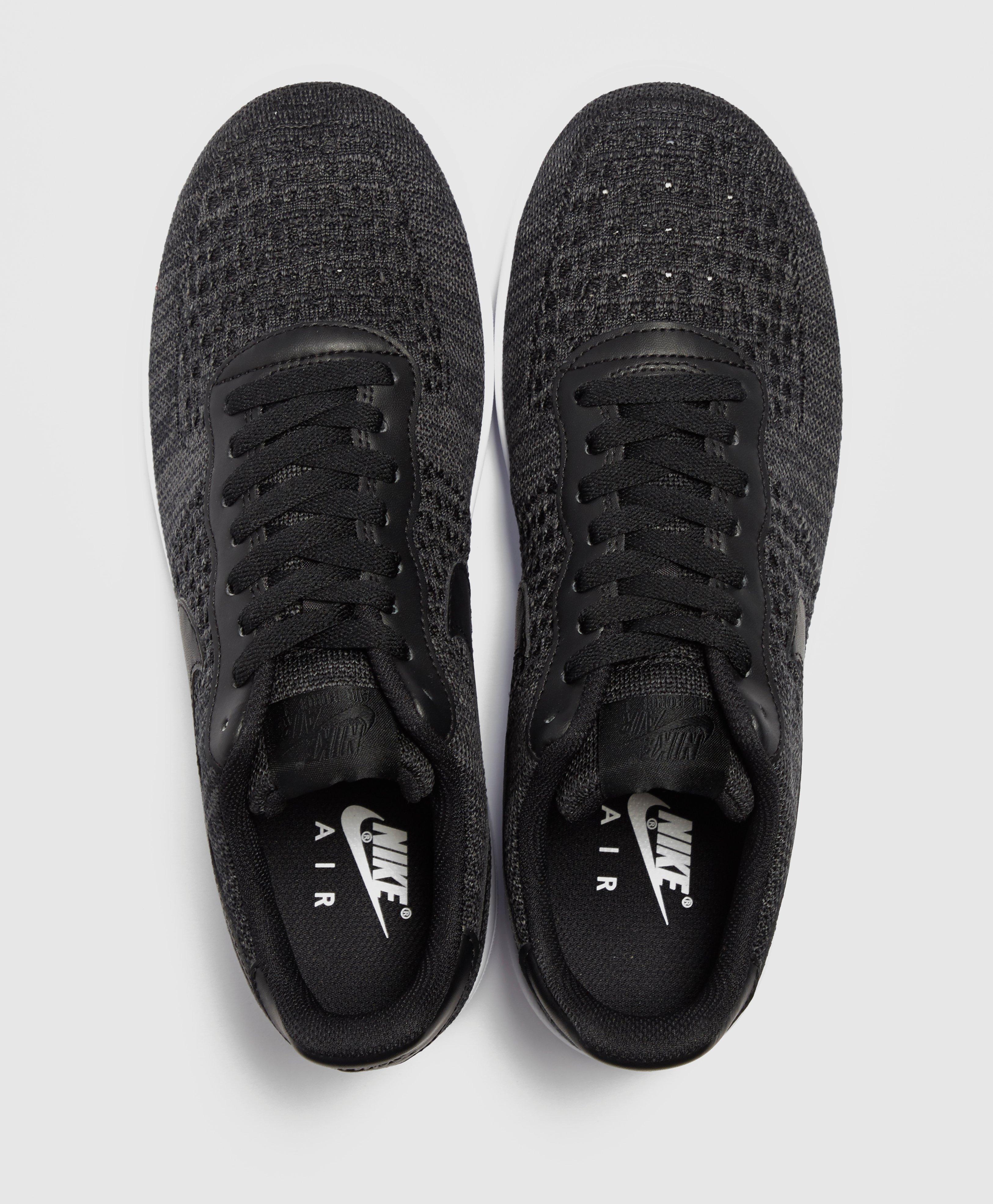 Nike Synthetic Air Force 1 Flyknit 2.0 in Black,White,Anthracite (Black)  for Men | Lyst
