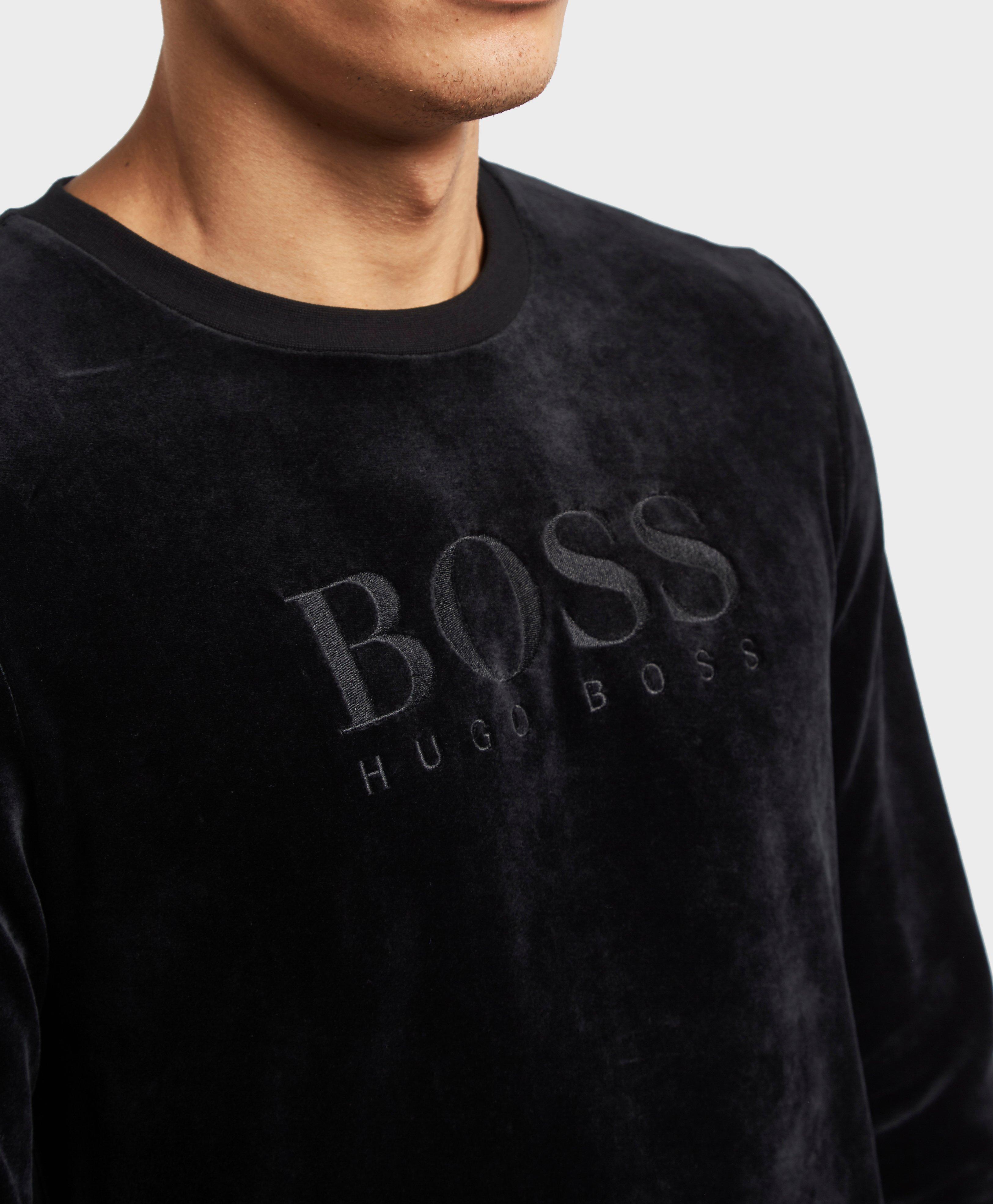 Hugo Boss Velour Sweatshirt Shop, SAVE 59%.