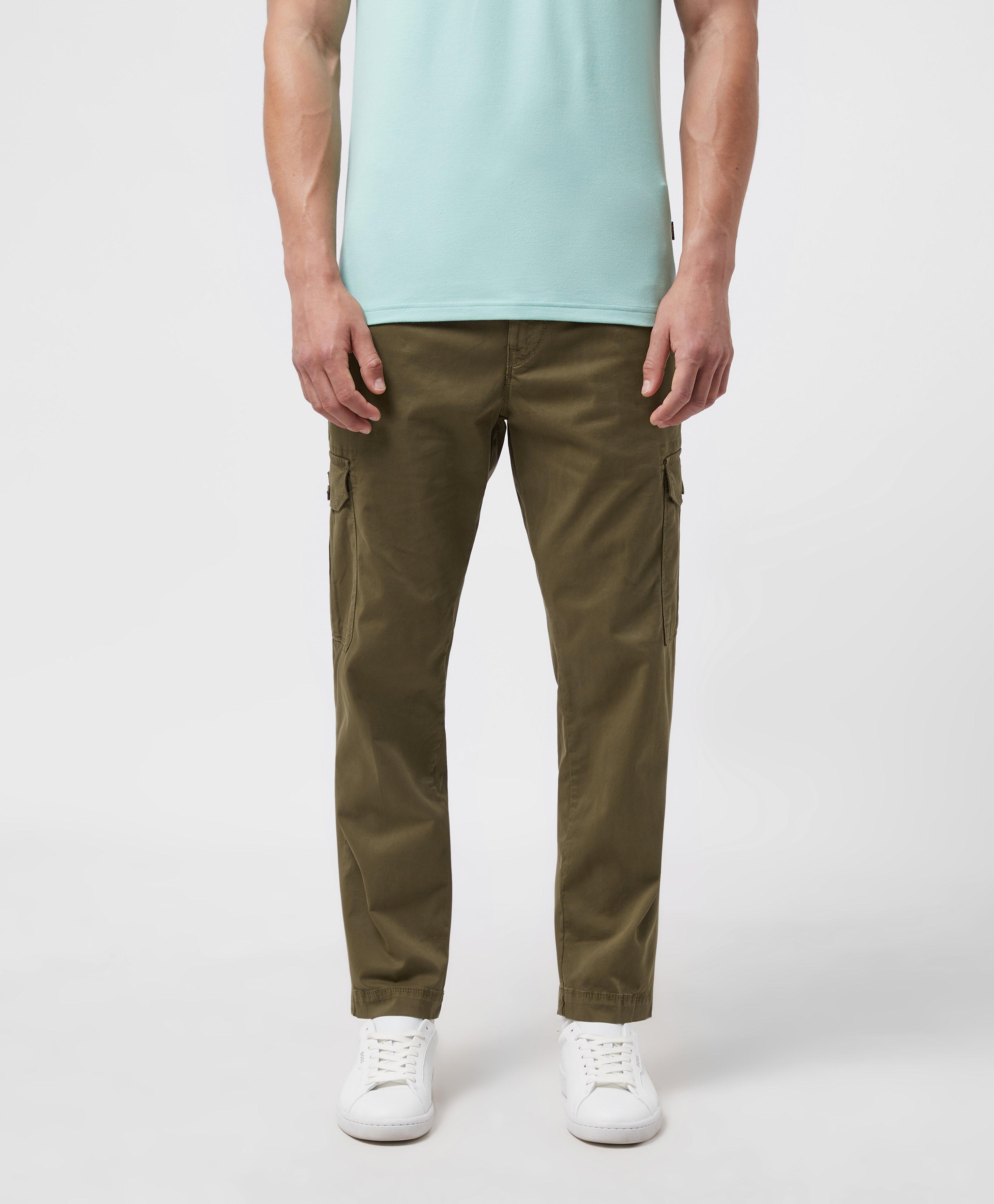 BOSS by HUGO BOSS Taber Cargo Pants in Green for Men Lyst