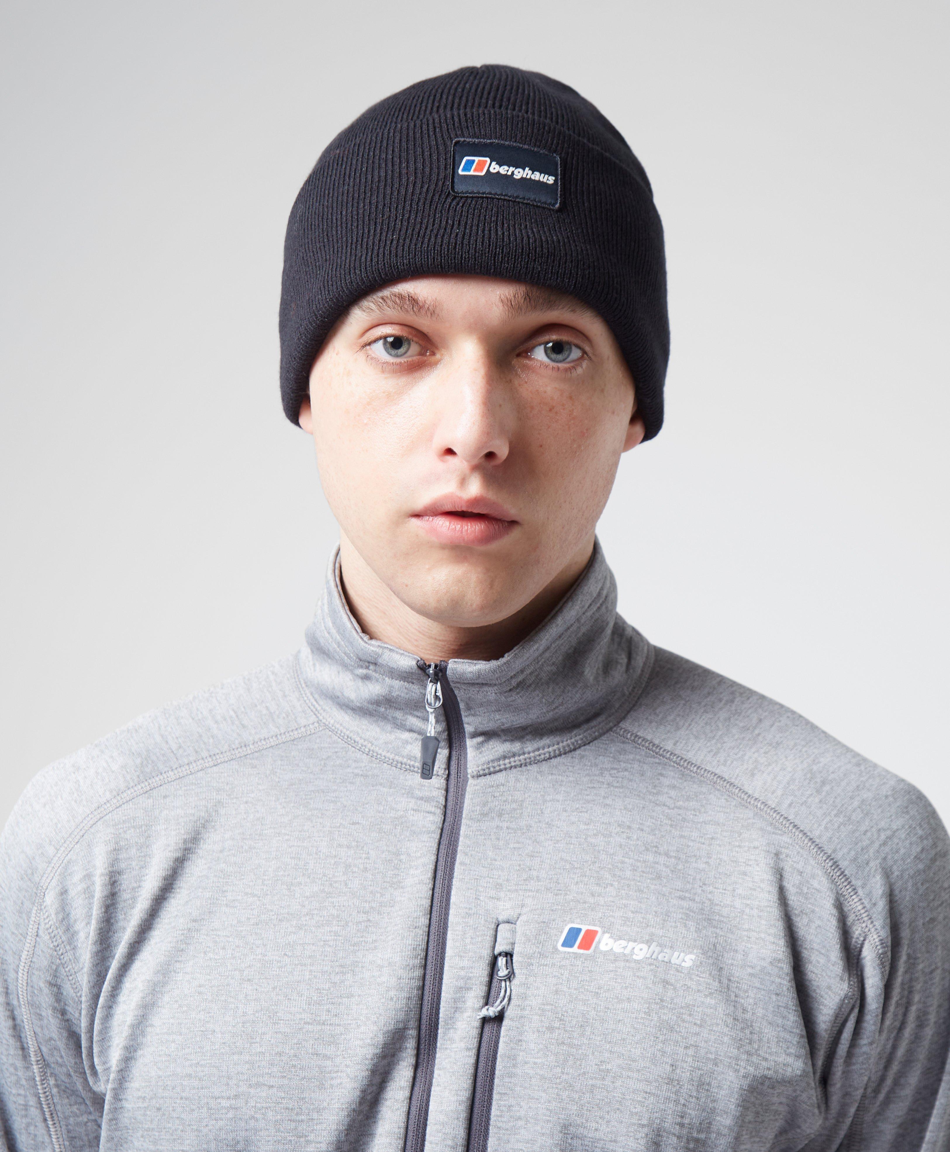 Berghaus Logo Recognition Beanie Hat in Black for Men | Lyst Canada