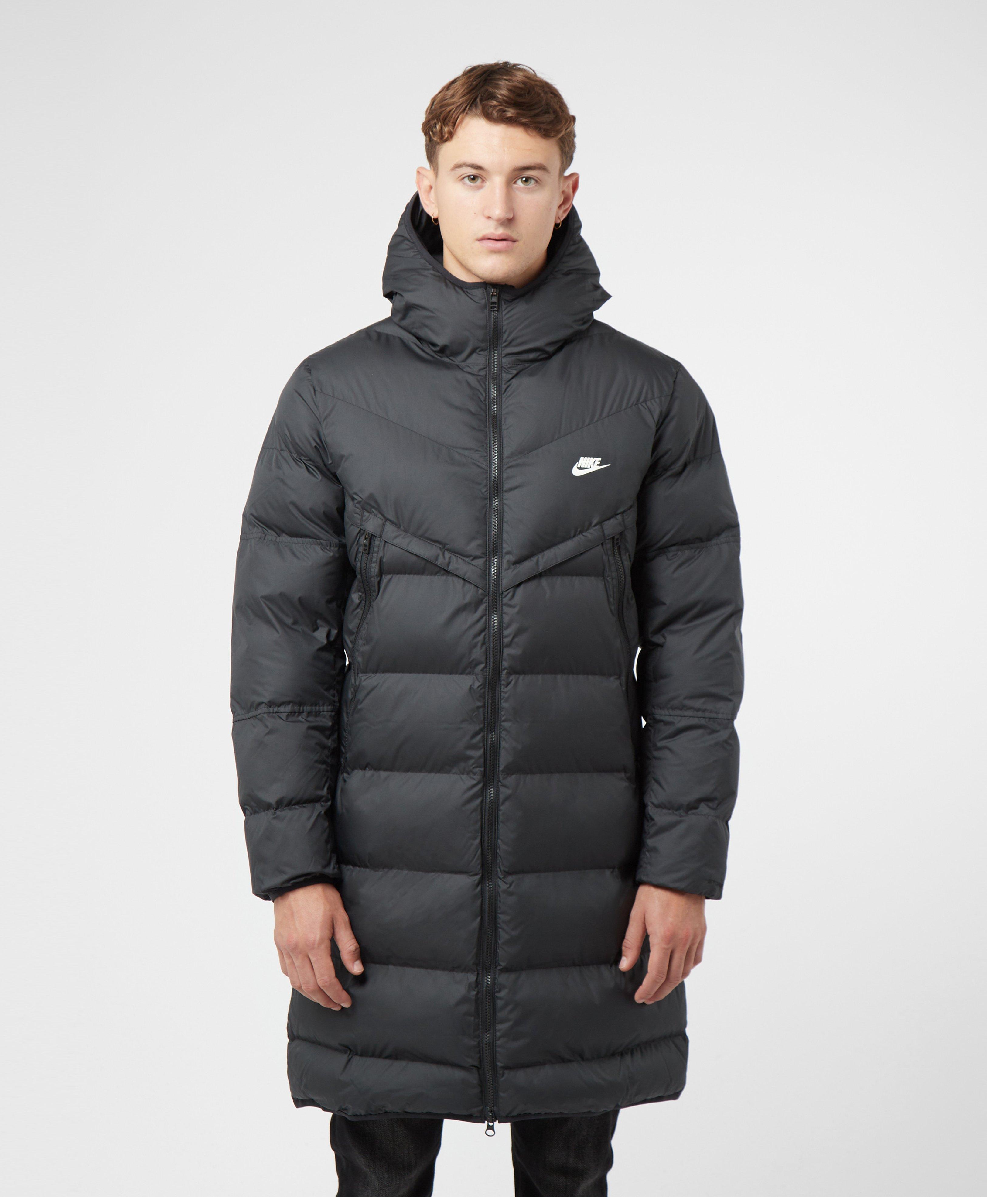 Nike Storm-fit Windrunner Long Parka Jacket in Black for Men | Lyst Canada