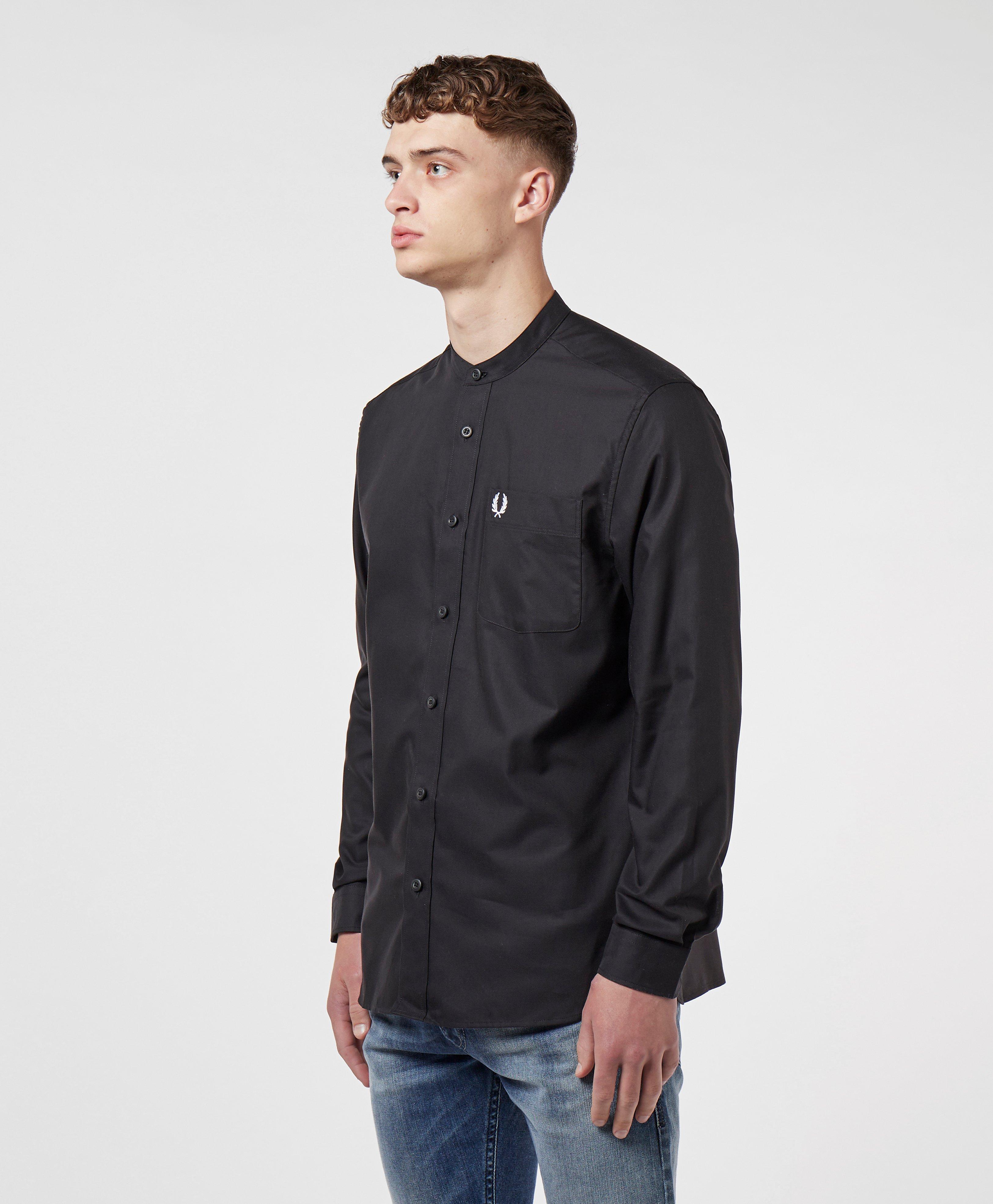 Fred Perry Cotton Grandad Collar Long 