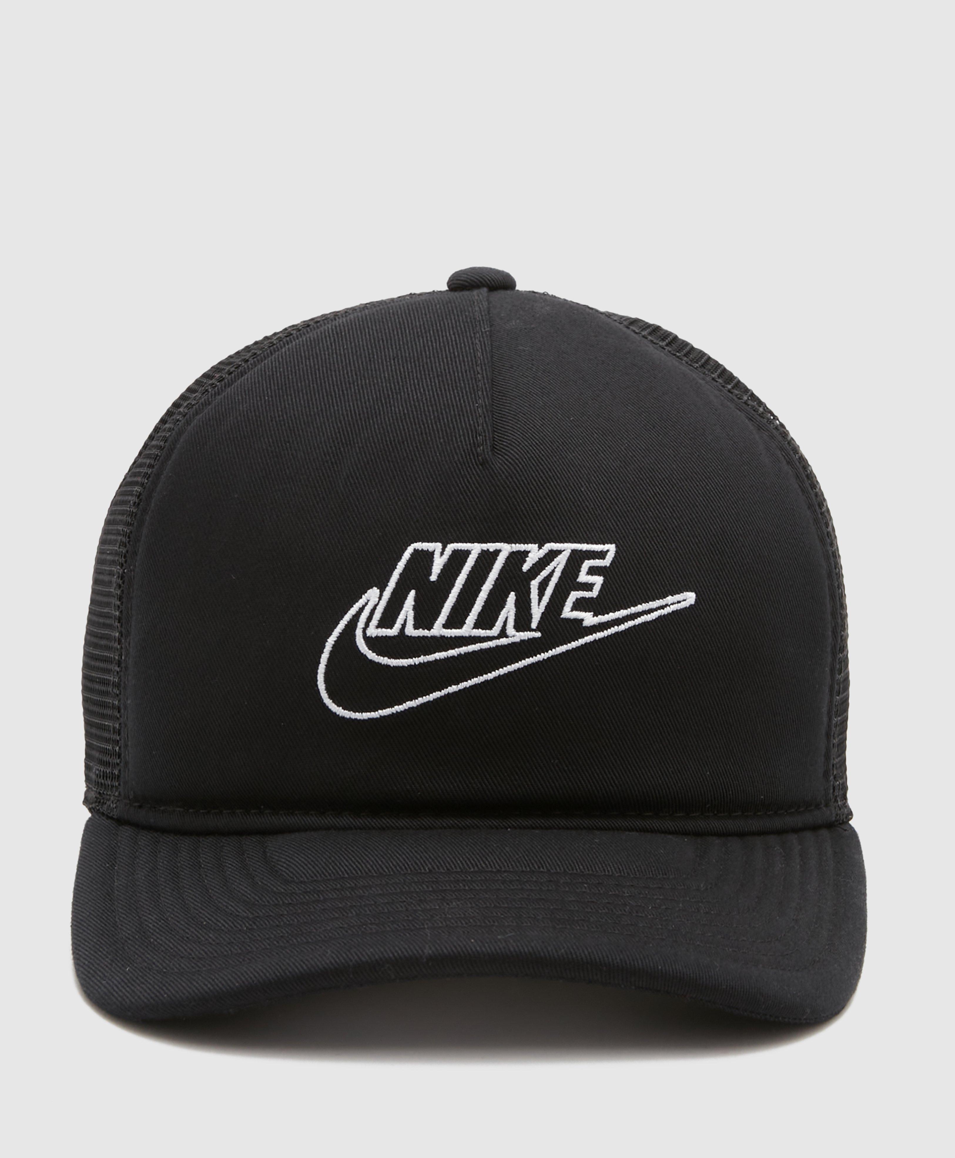 Nike Futura Trucker Cap in Black for Men | Lyst