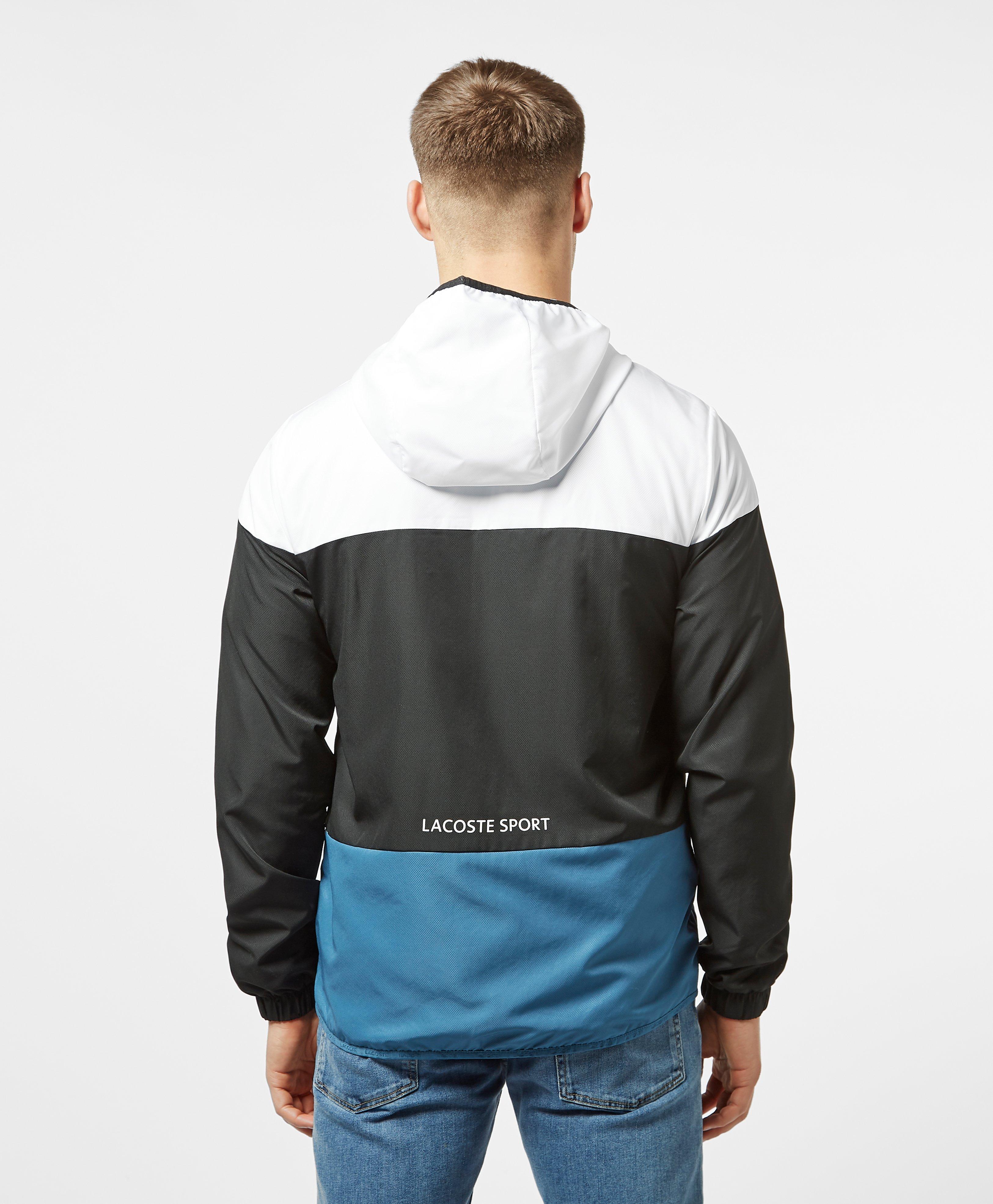 Lacoste Synthetic Sport Colour Block Windbreaker Jacket for Men Lyst
