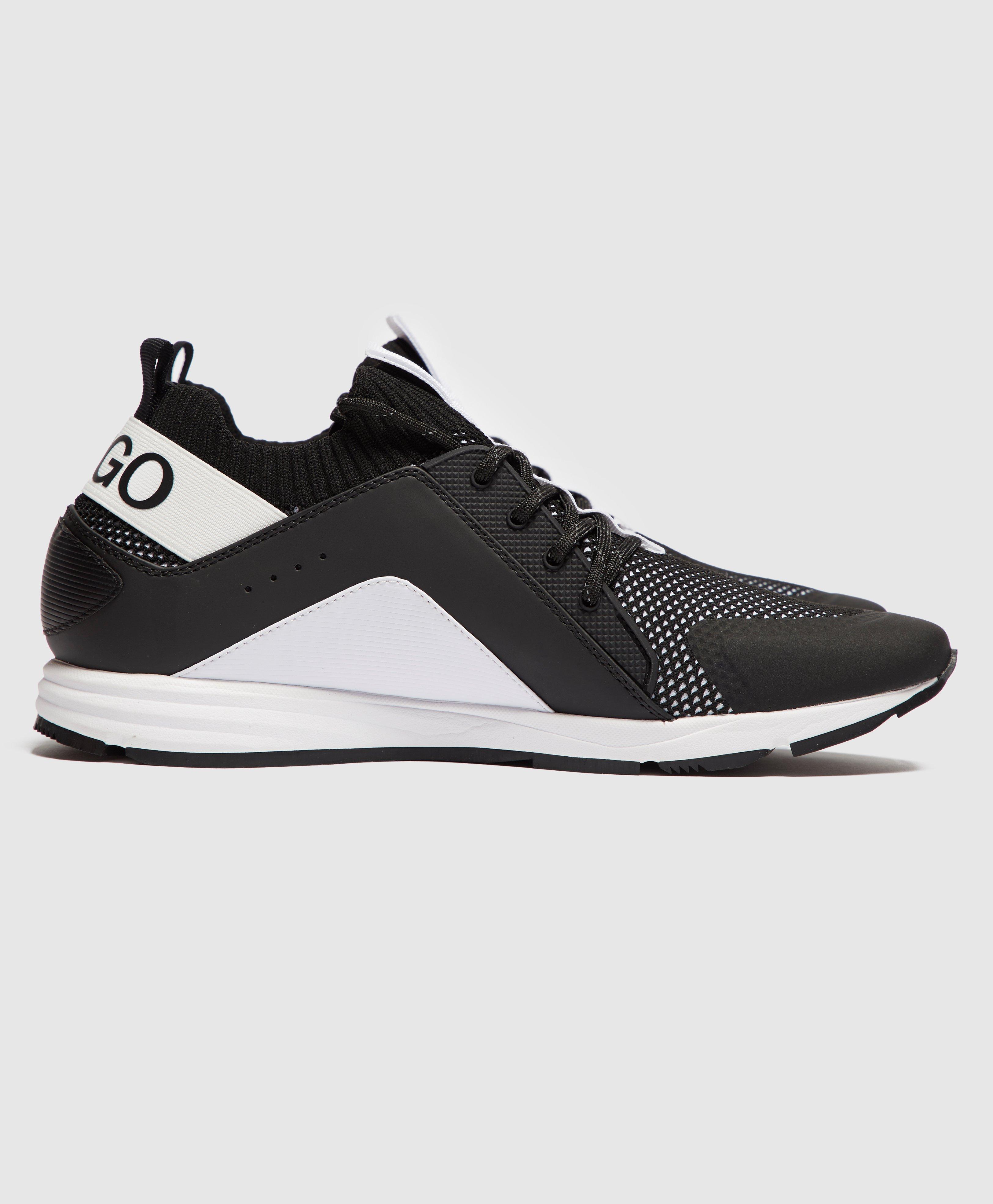 hugo hybrid mesh knit
