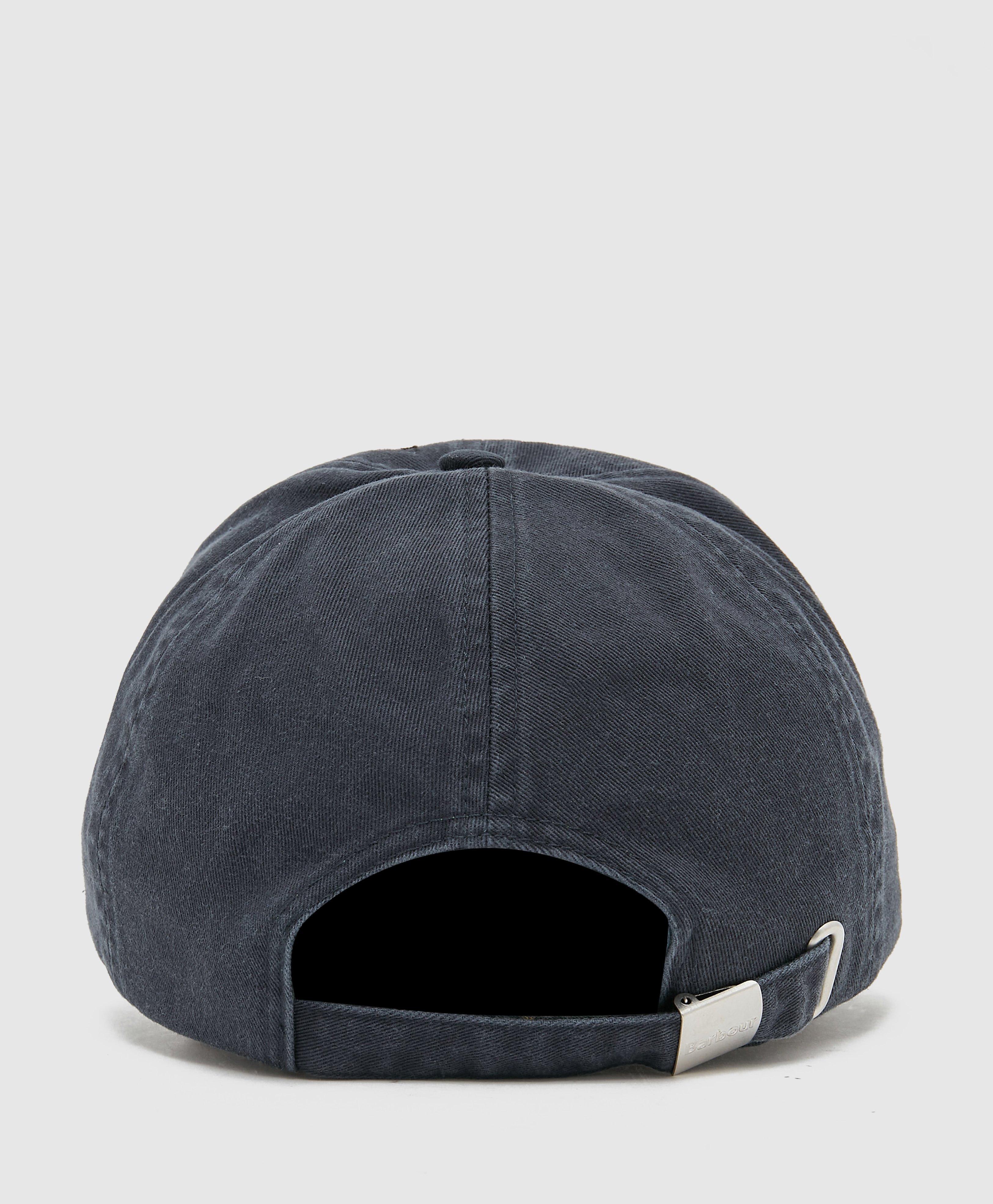 Barbour Cotton Tartan Crest Cap in Blue 