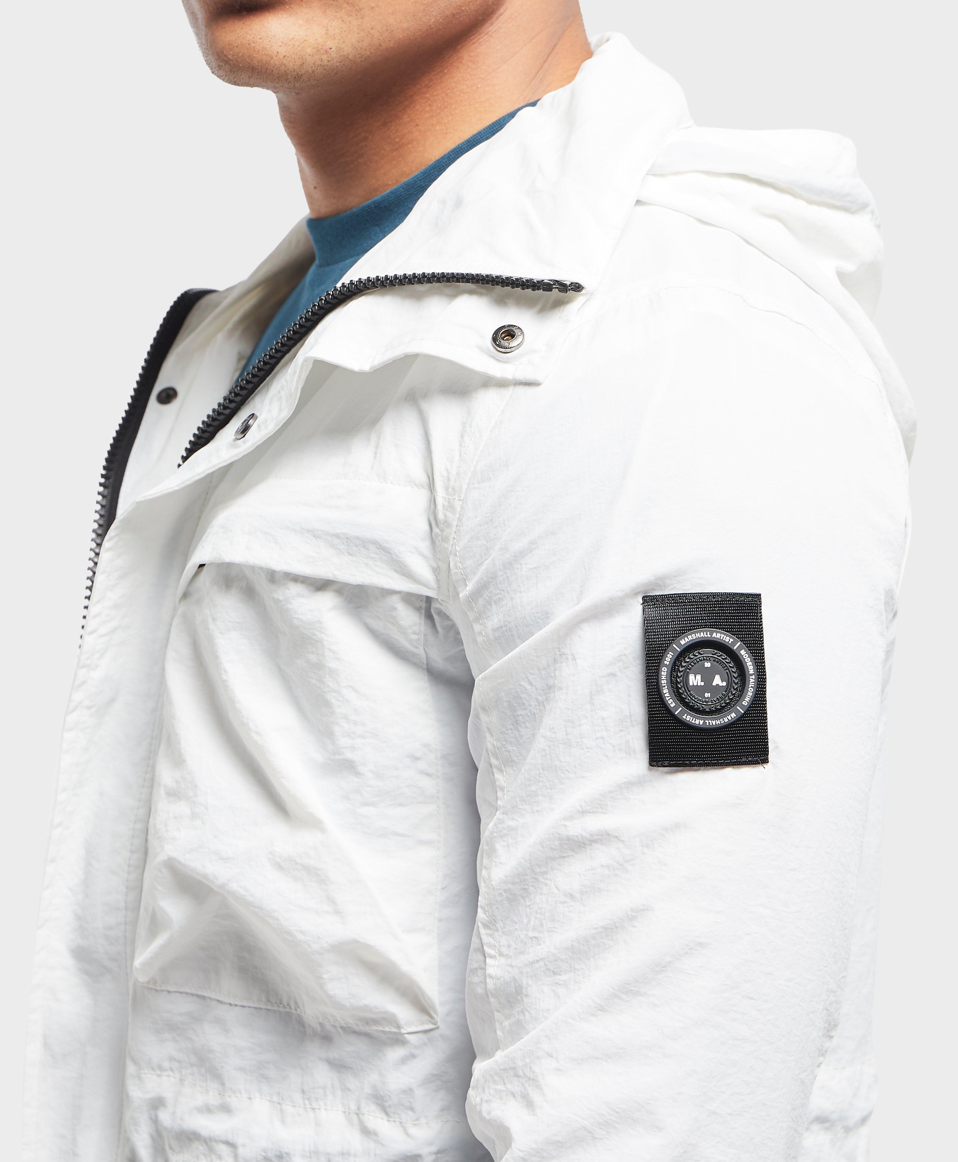 white marshall artist jacket