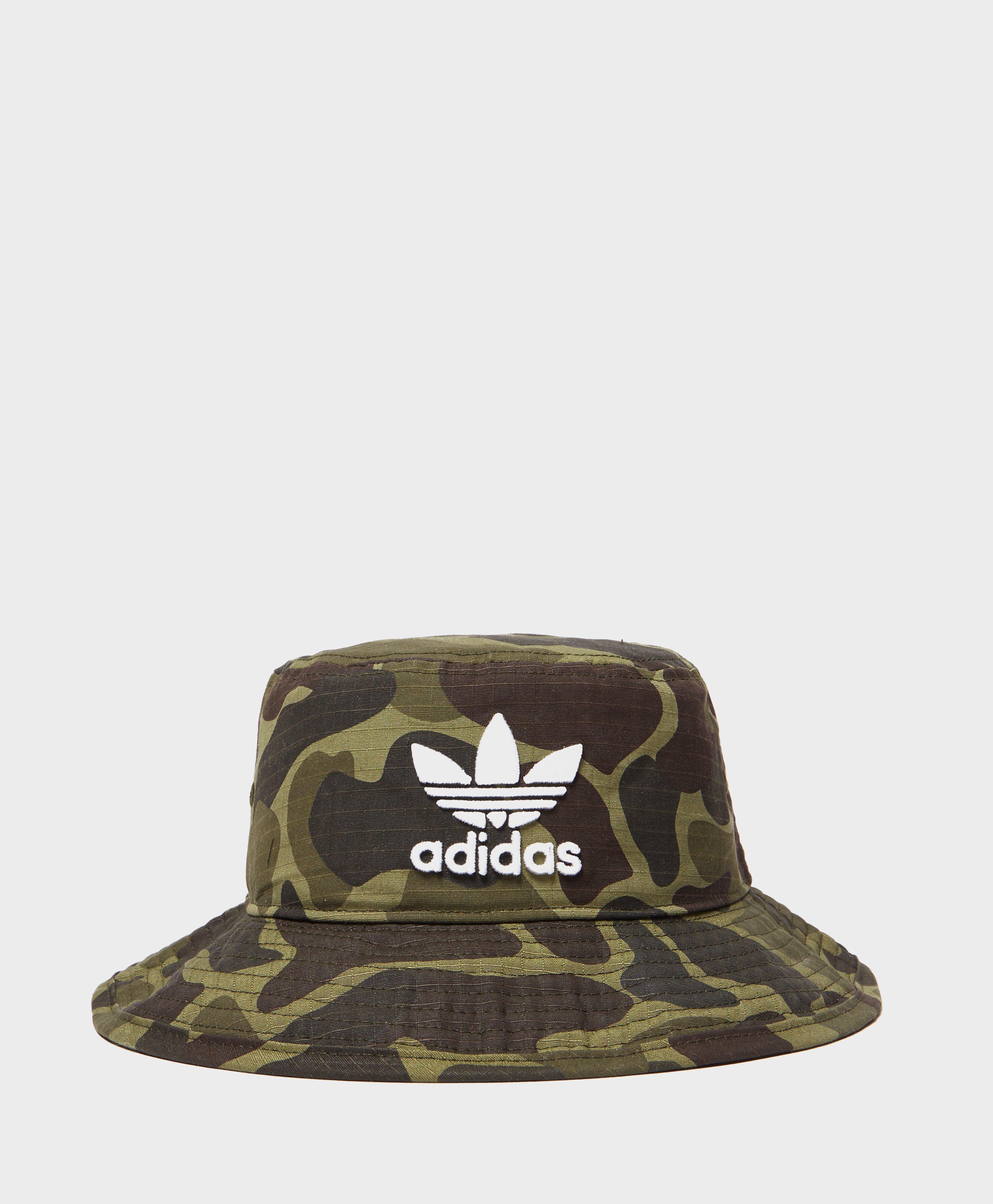 adidas Originals Camo Bucket Hat in Green for Men | Lyst