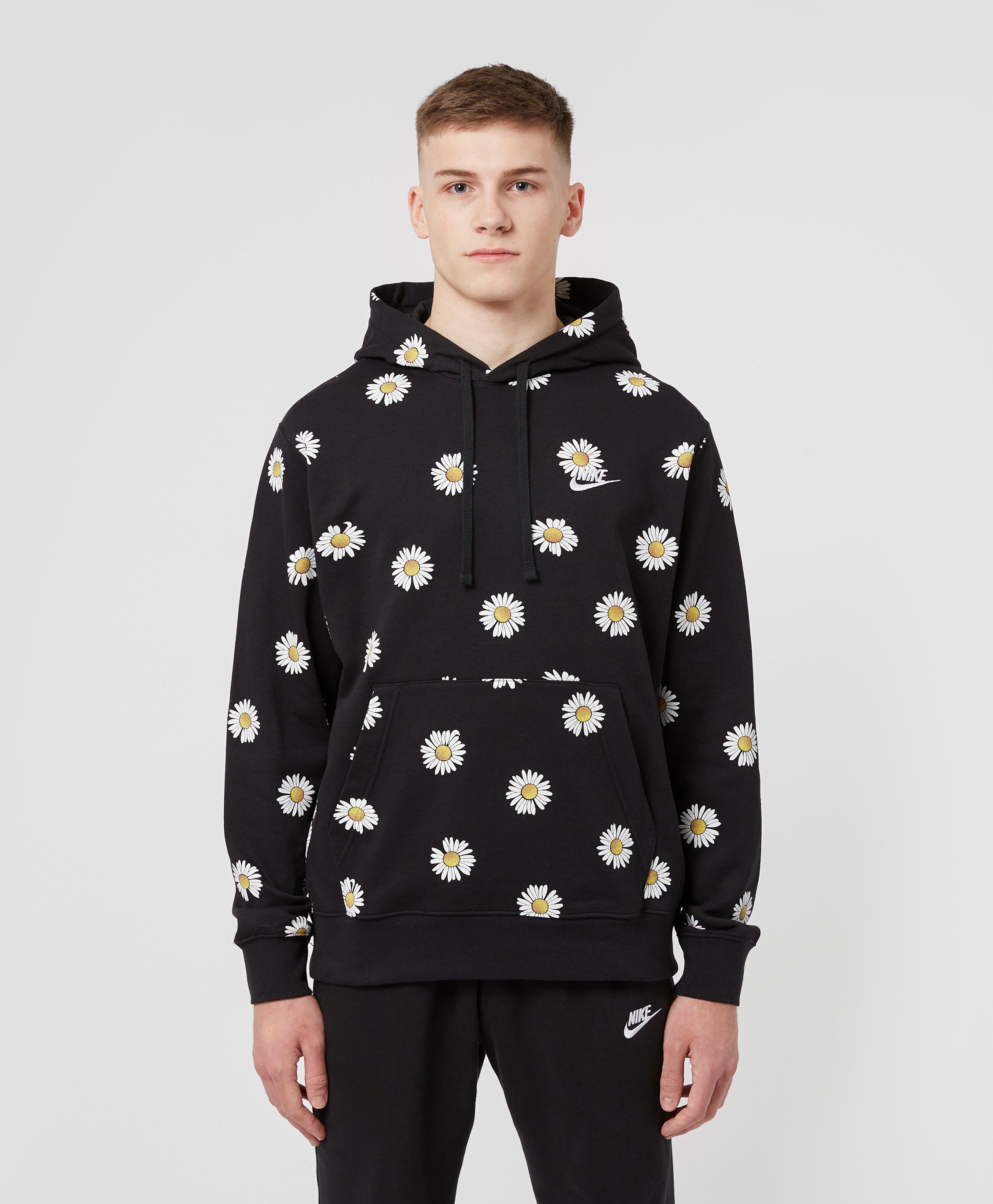 Nike Daisy All Over Print Hoodie in Black for Men | Lyst