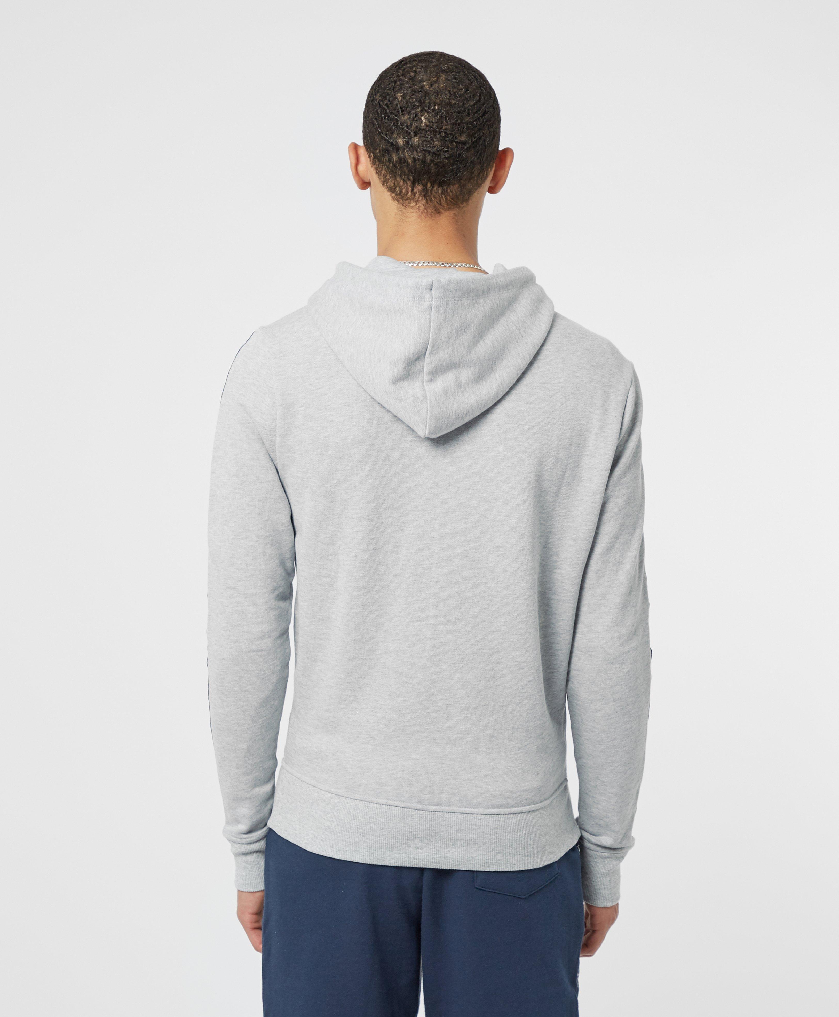 Tommy Hilfiger Authentic Tape Full Zip Hoodie in Grey (Gray) for Men - Lyst