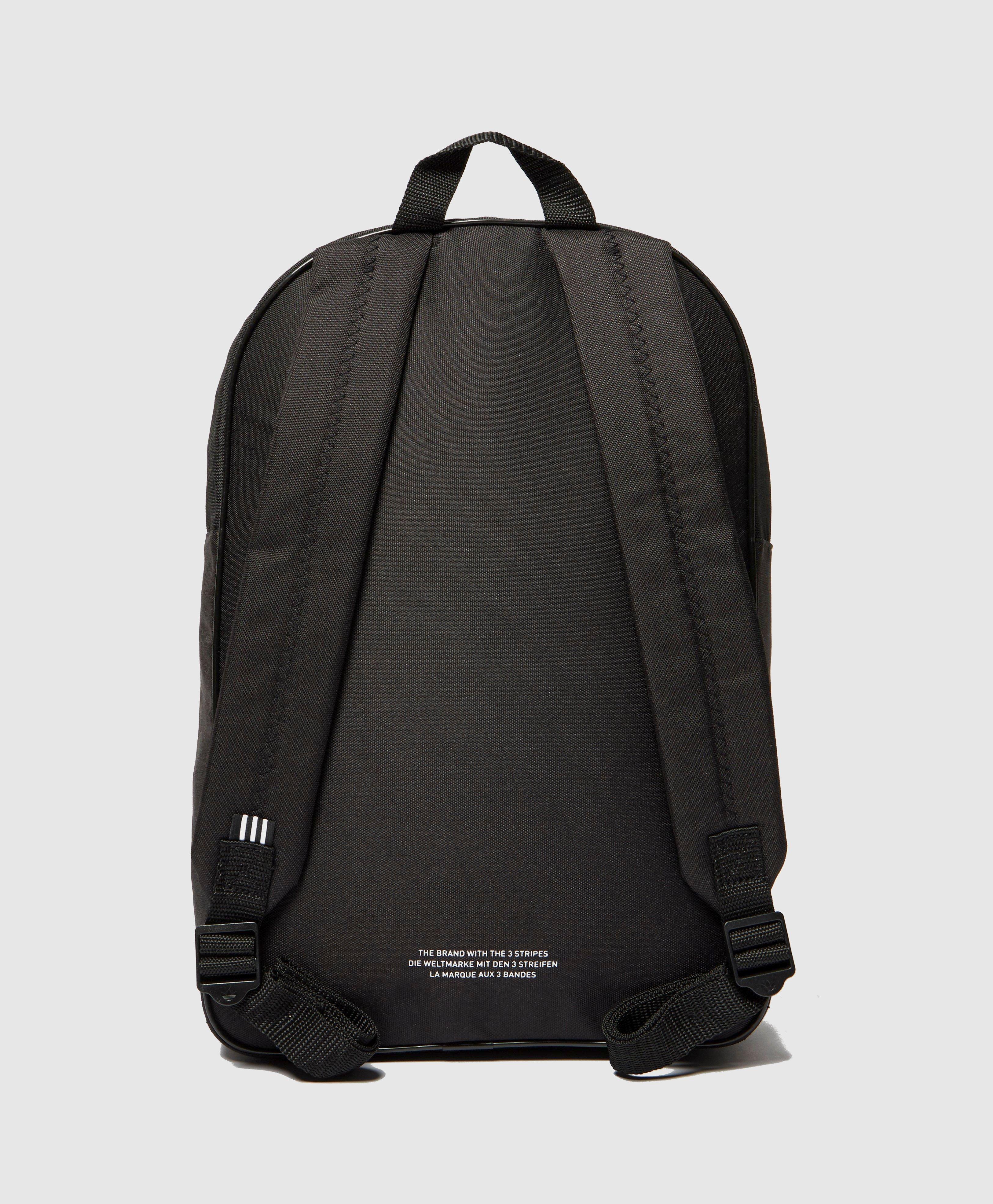 adidas originals classic trefoil backpack black