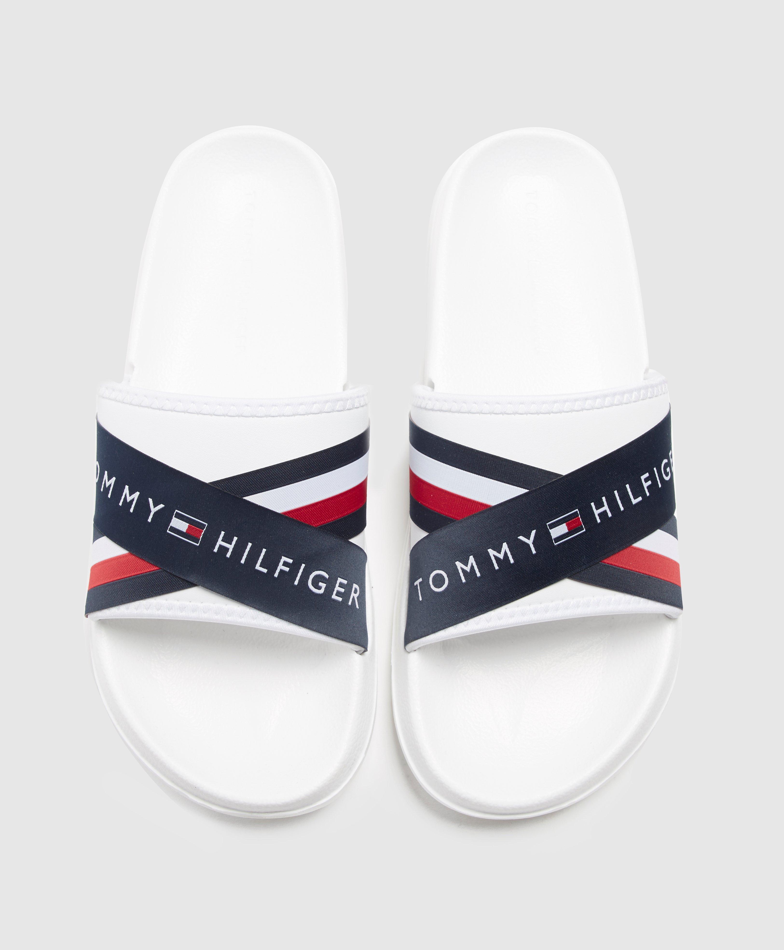 tommy hilfiger splash slides