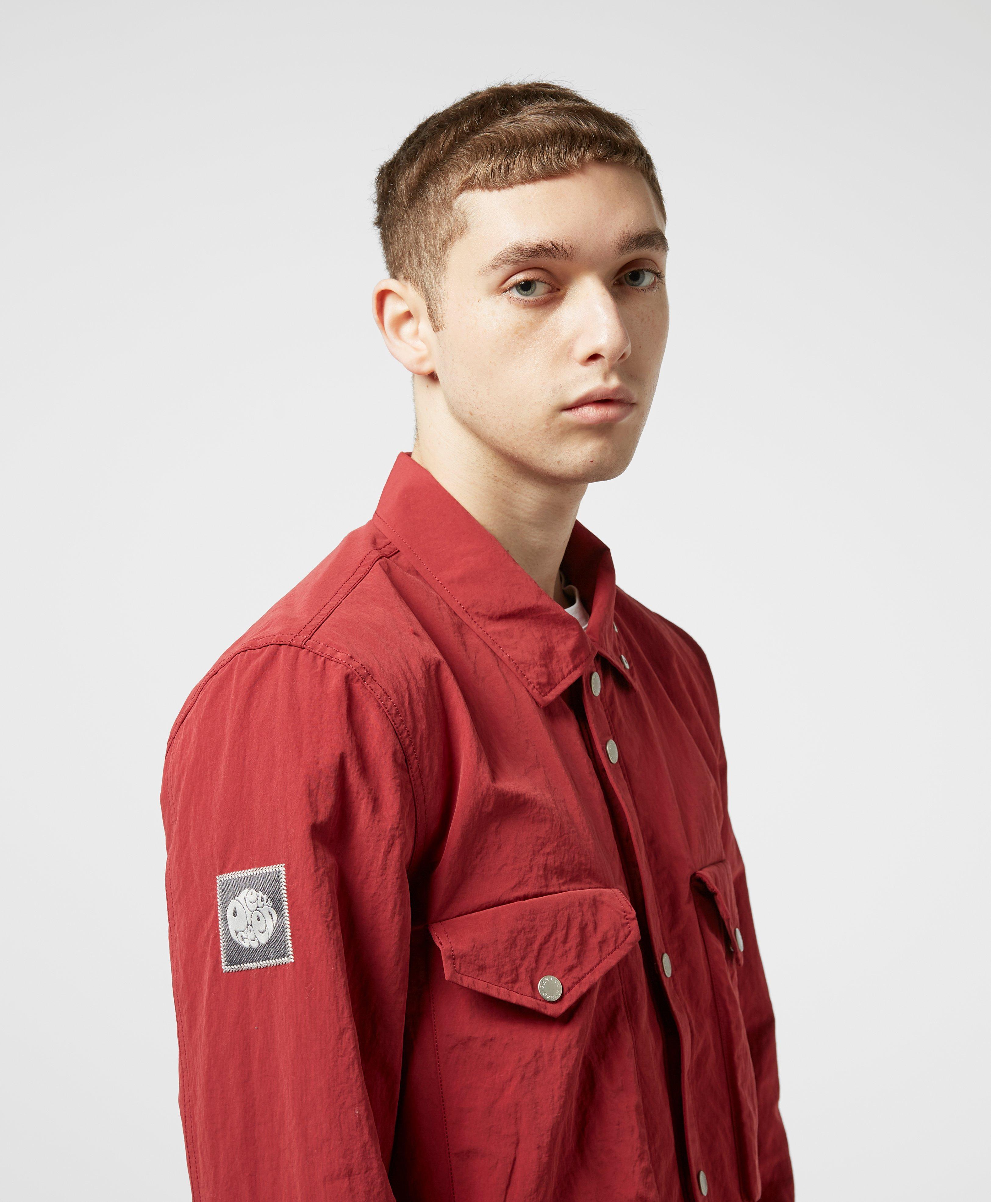 pretty green overshirt jacket