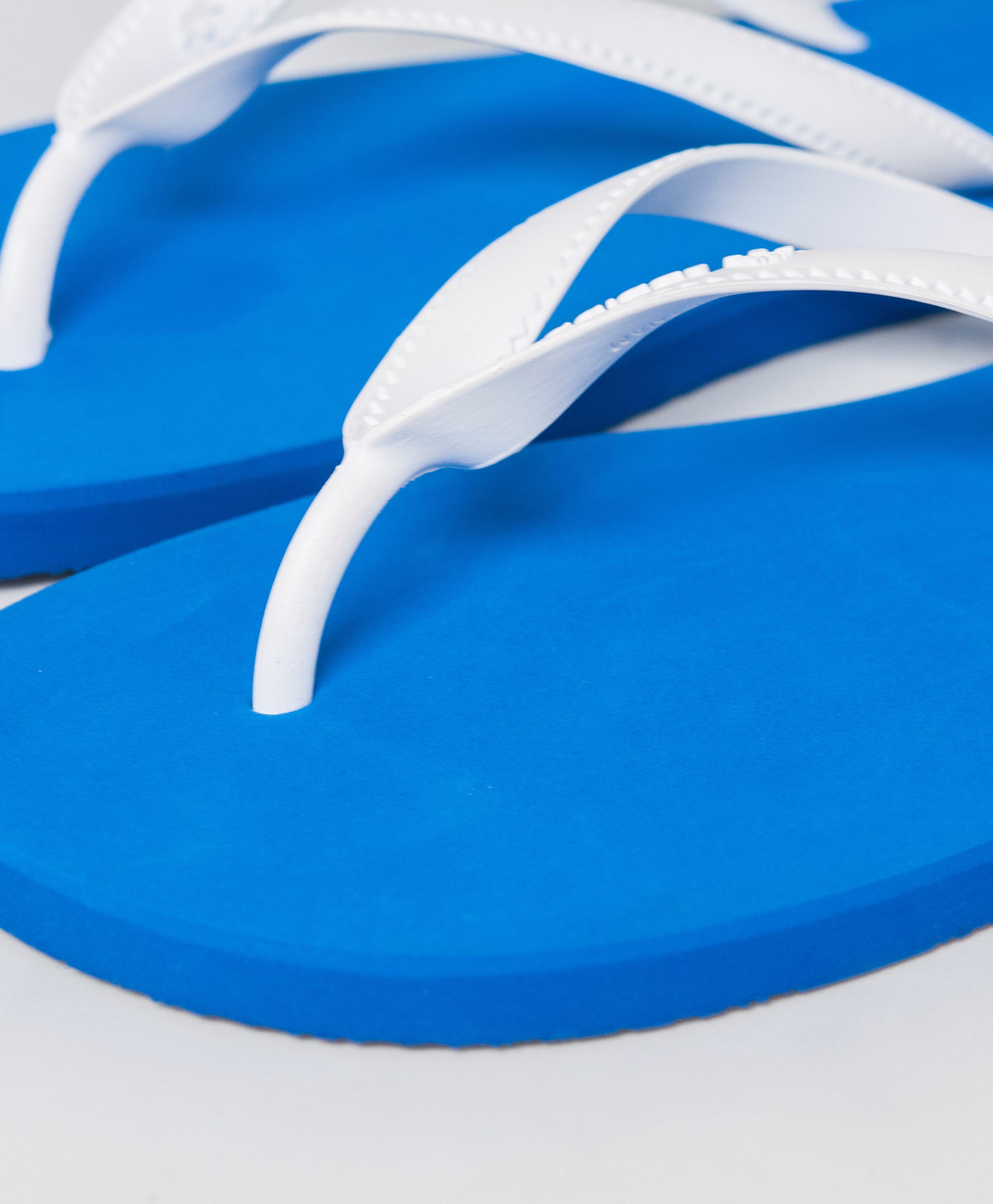 adidas Originals Adi Sun Flip Flops in Blue | Lyst