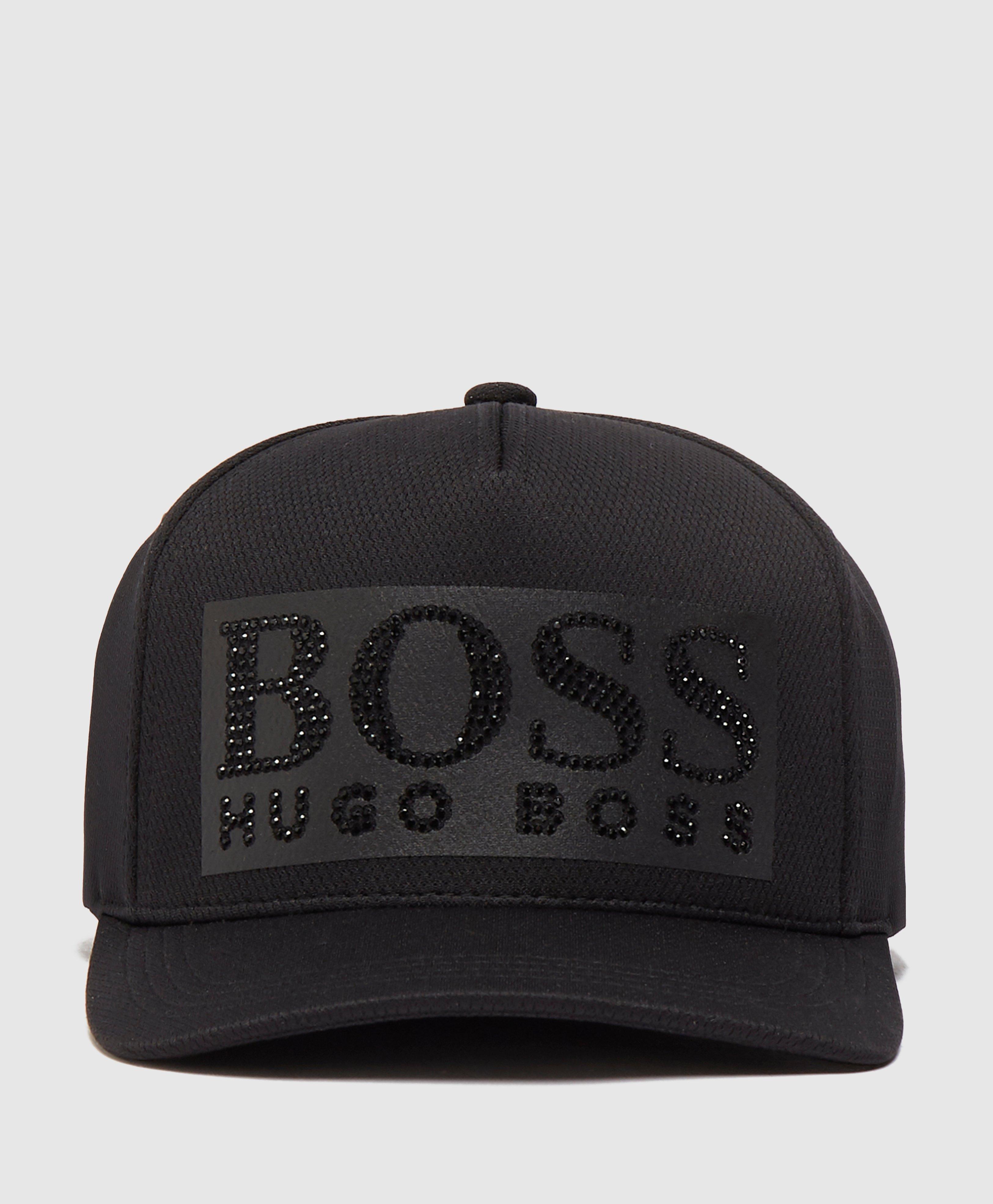 BOSS by HUGO BOSS Iridescent Logo Cap in Black for Men | Lyst
