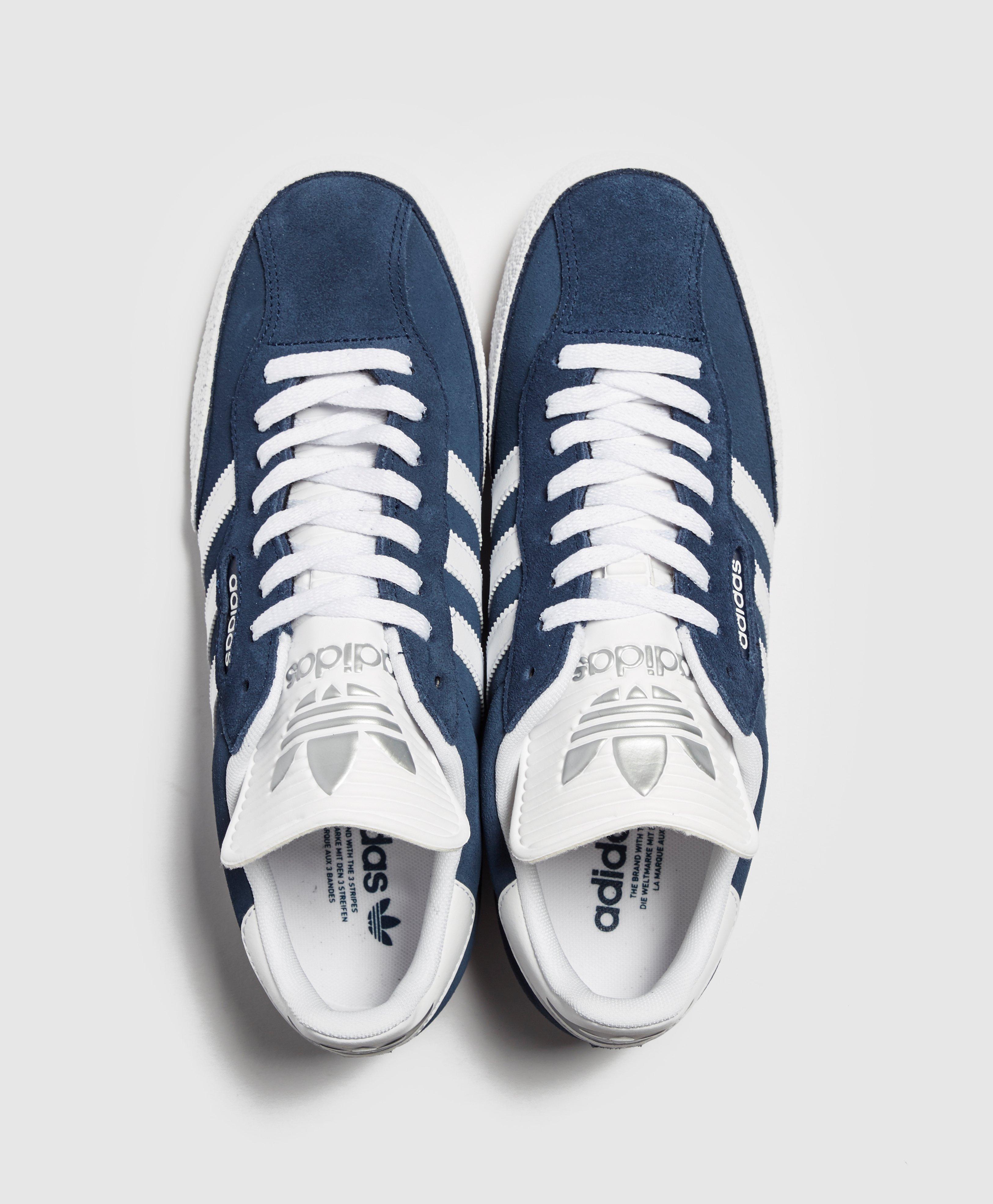 adidas Originals Leather Samba Super in Navy (Blue) for Men - Lyst