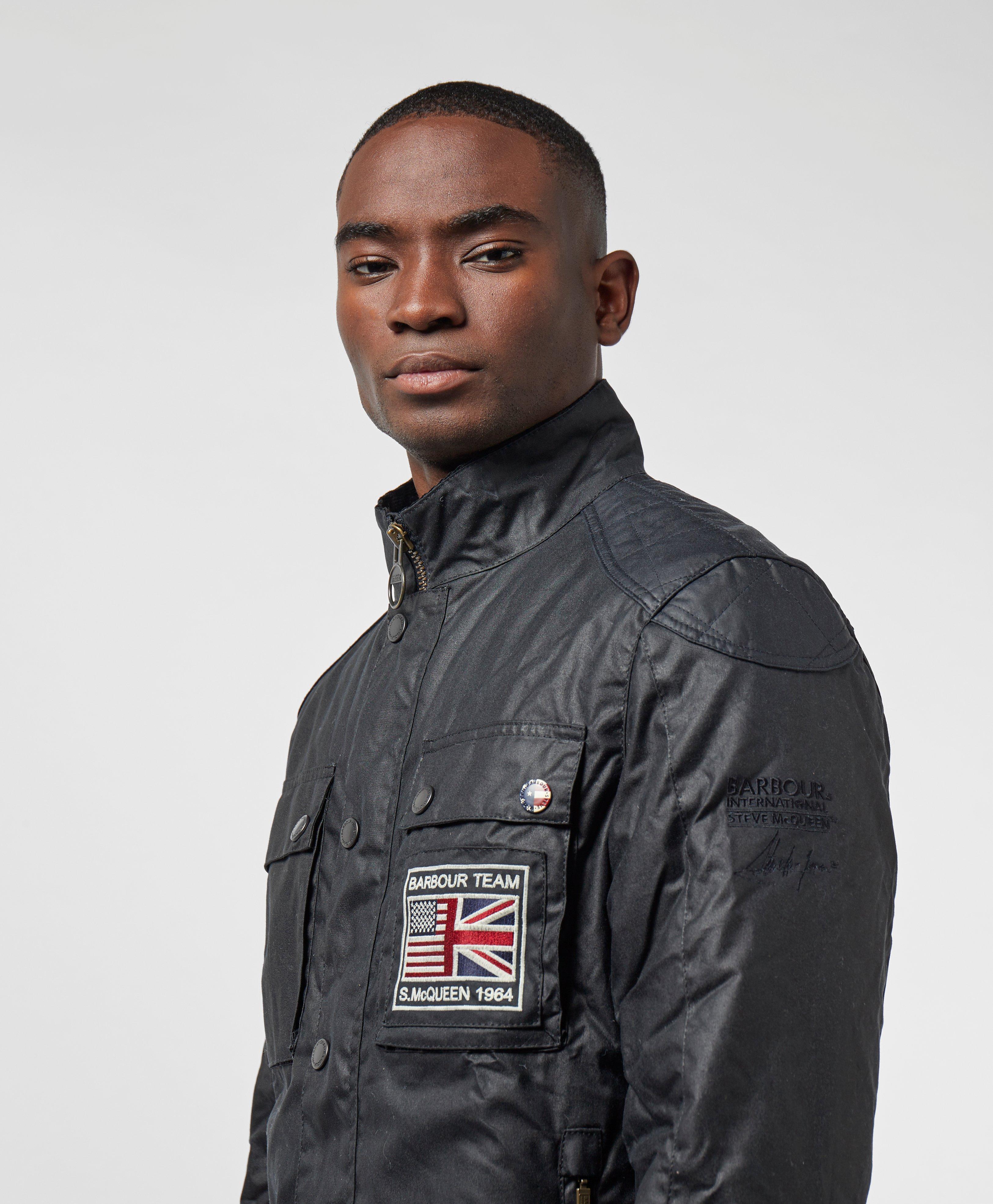 Barbour Cotton Steve Mcqueen Ashbury Waxed Jacket for Men - Lyst