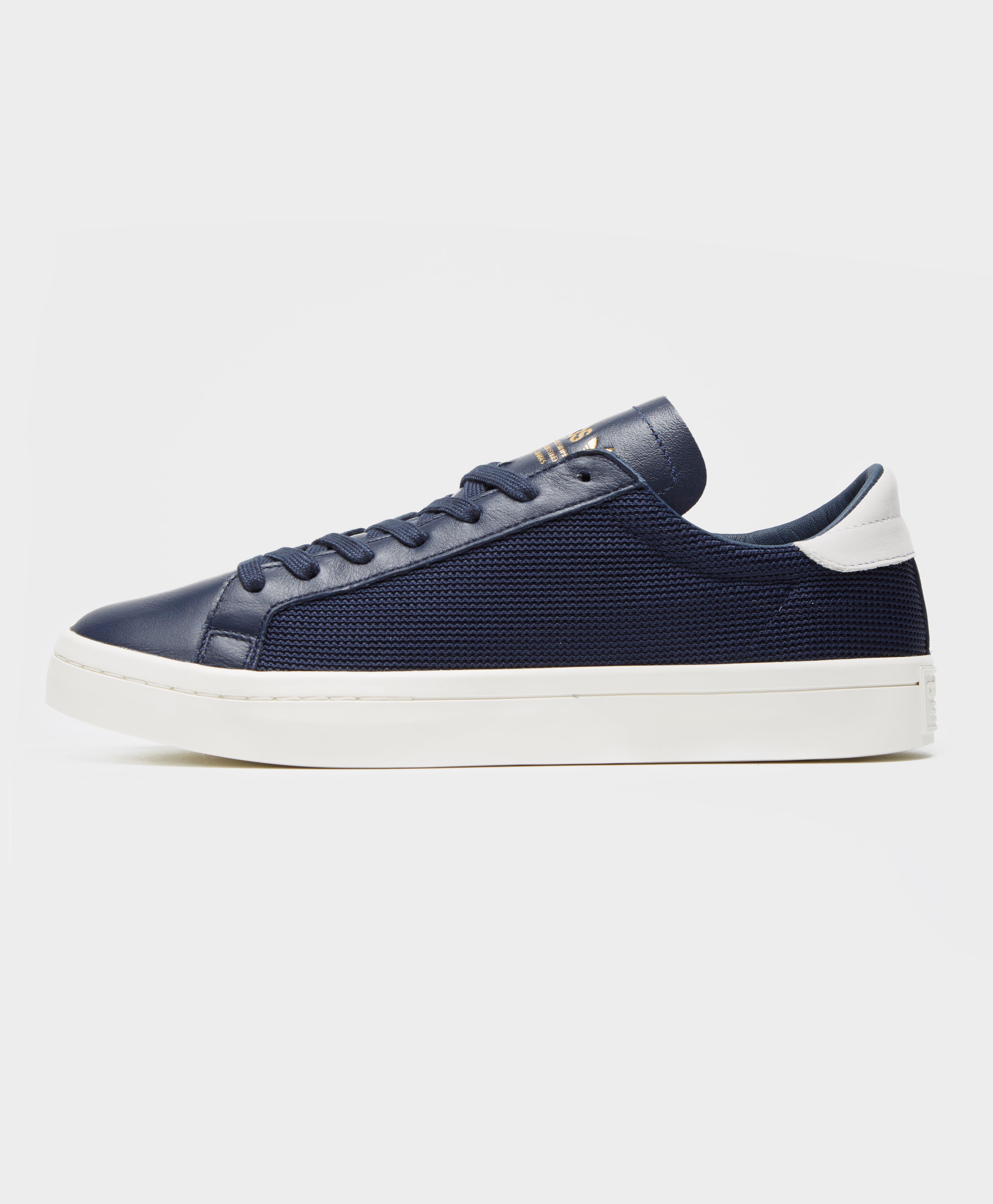 adidas Originals Lace Court Vantage Clean Low in Blue for Men - Lyst