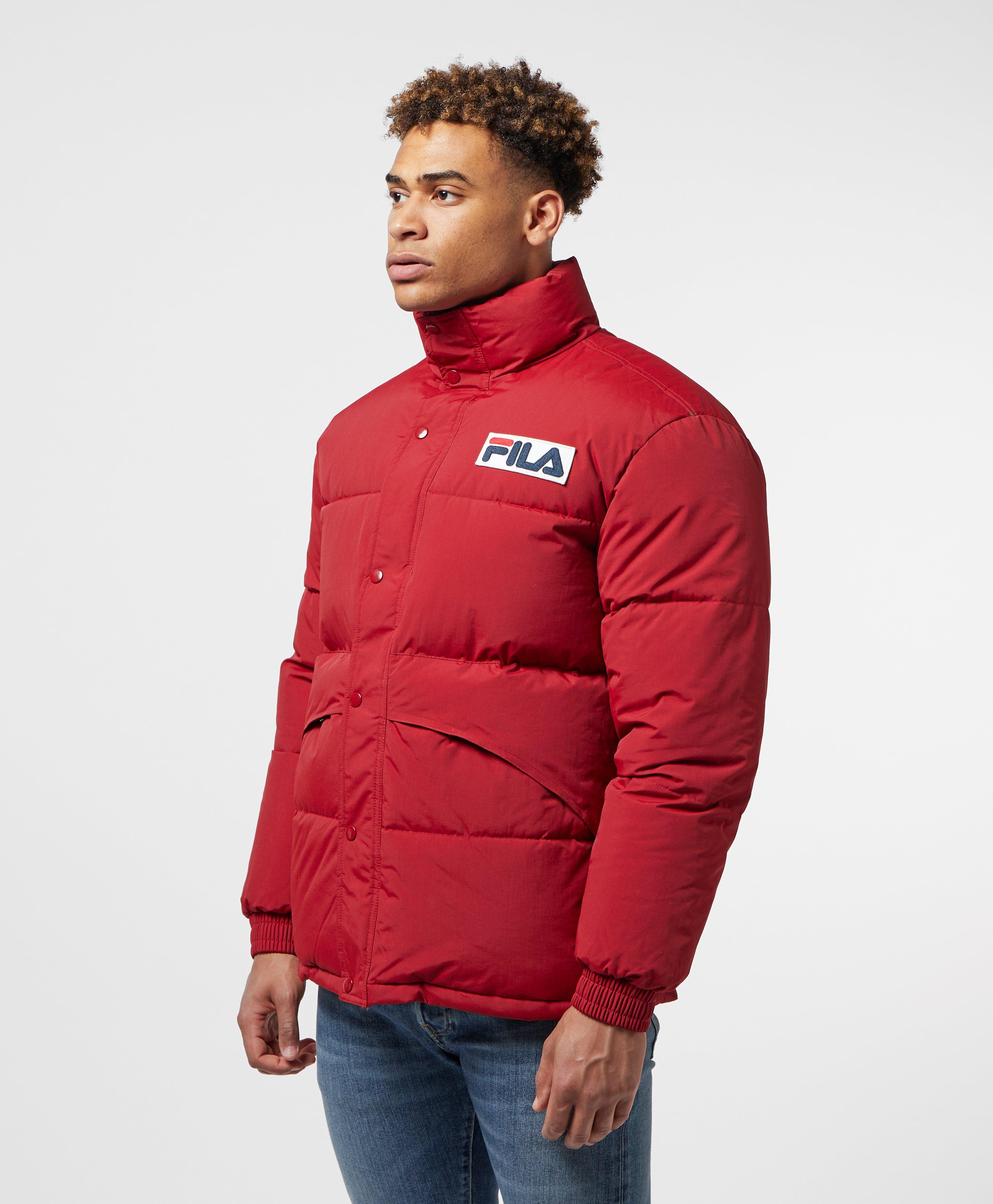 Fila Synthetic Nanga Jacket in Red for Men - Lyst
