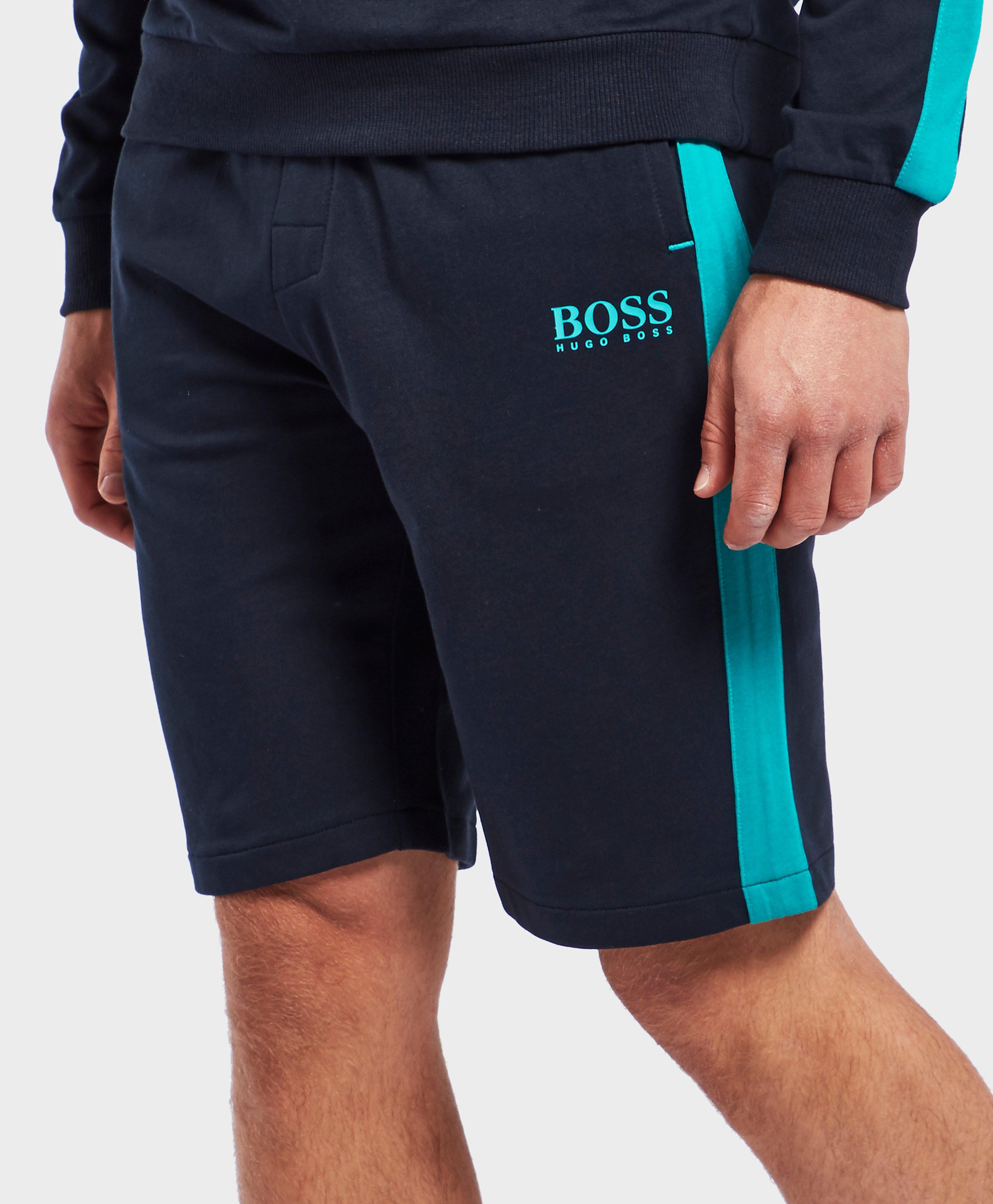 hugo boss fleece shorts