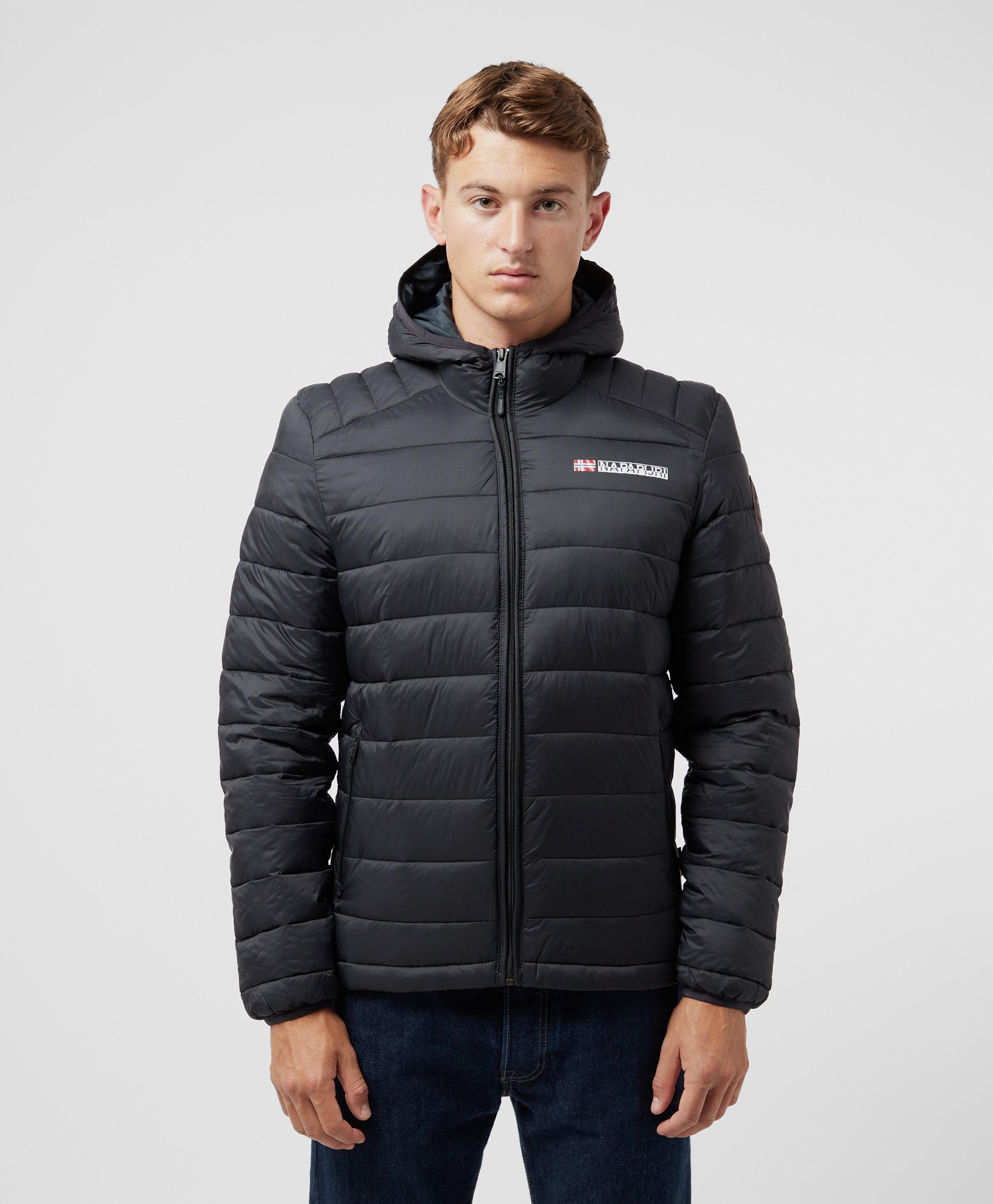 Napapijri Aka Baffle Jacket in Black for Men Lyst