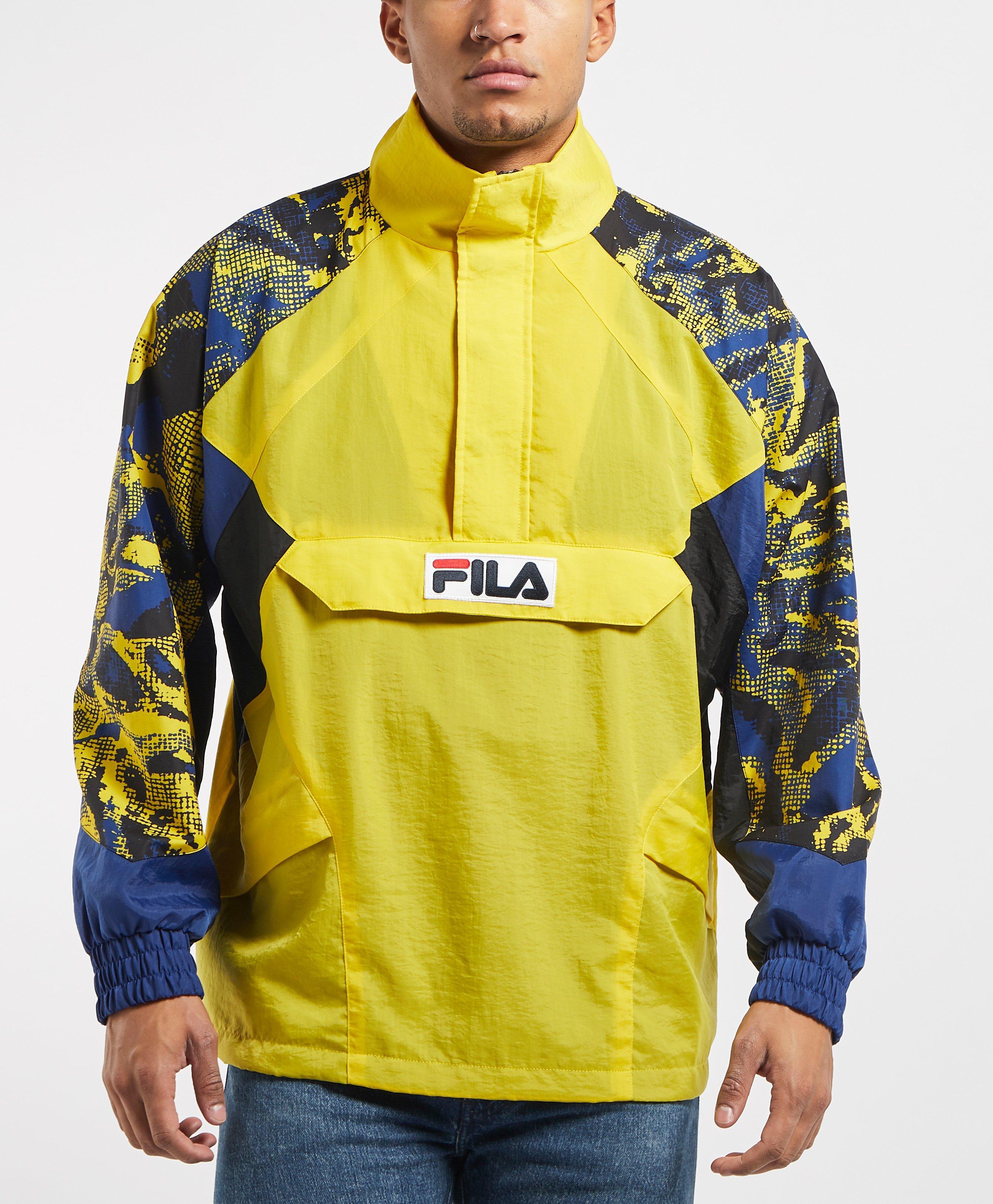 Fila Synthetic Kronplatz Pullover Jacket in Yellow for Men - Lyst